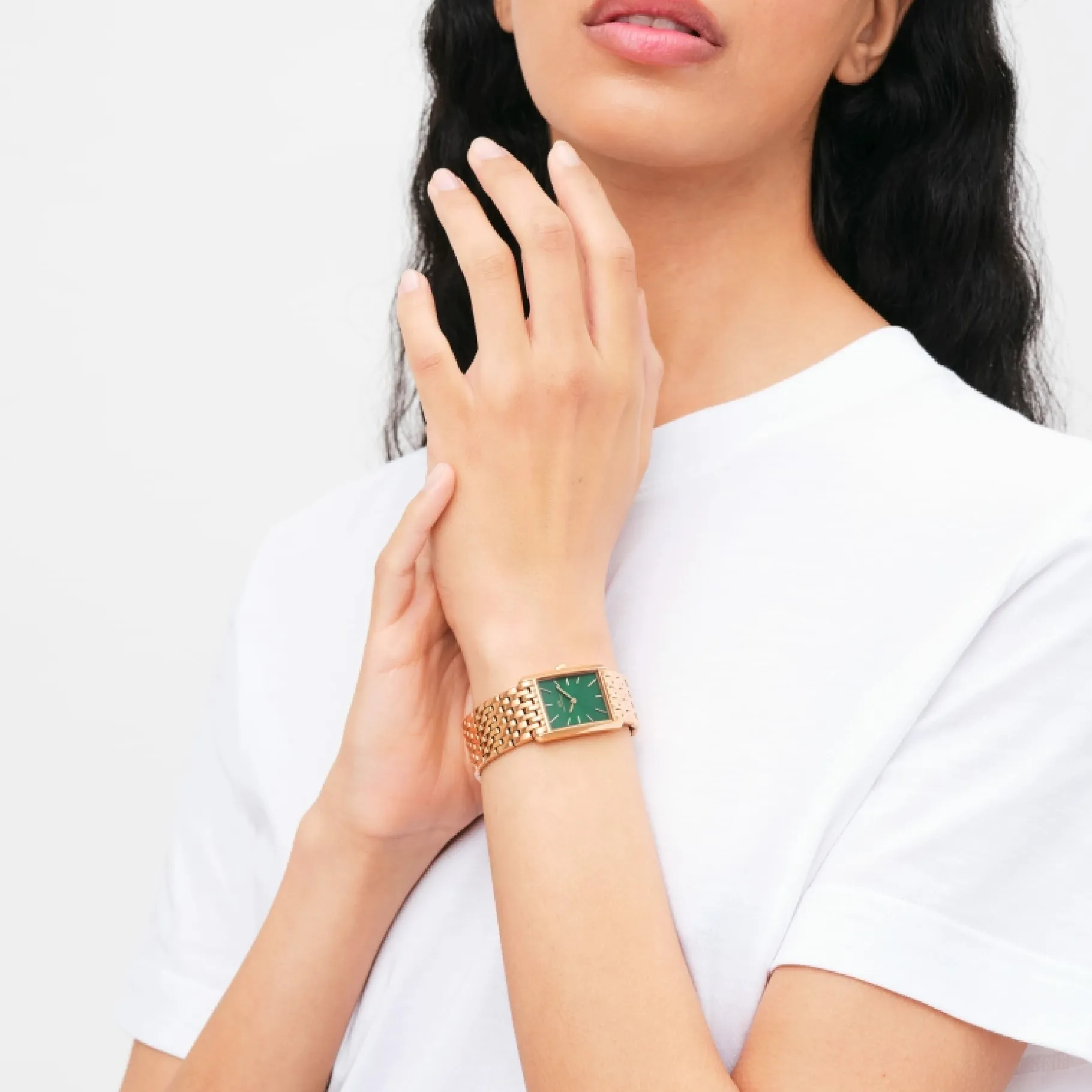 Daniel Wellington Bound 9-Link Emerald Sunray>Donna Orologio Donna