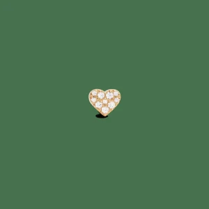 Daniel Wellington Crystal Heart Stud> Orecchini