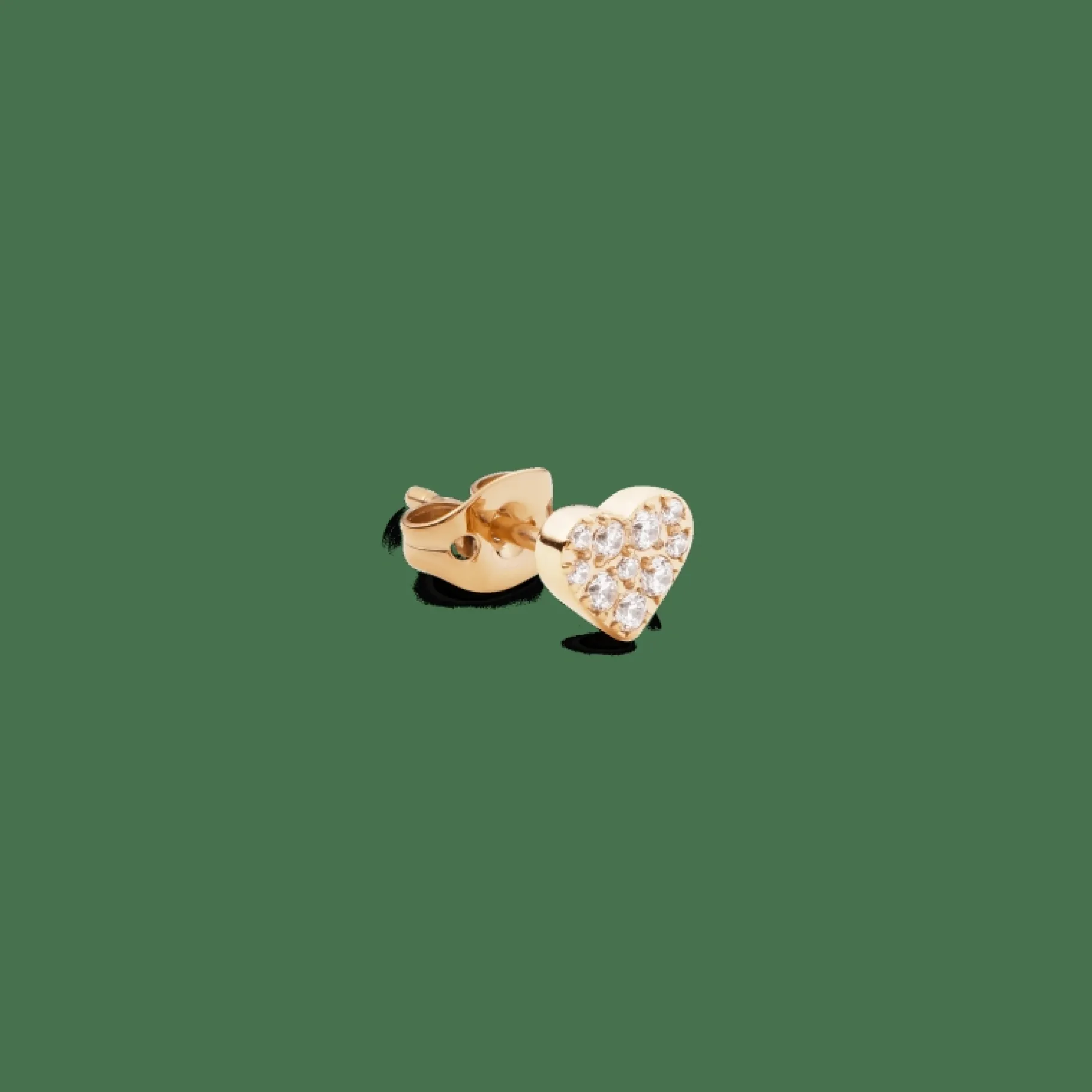 Daniel Wellington Crystal Heart Stud> Orecchini