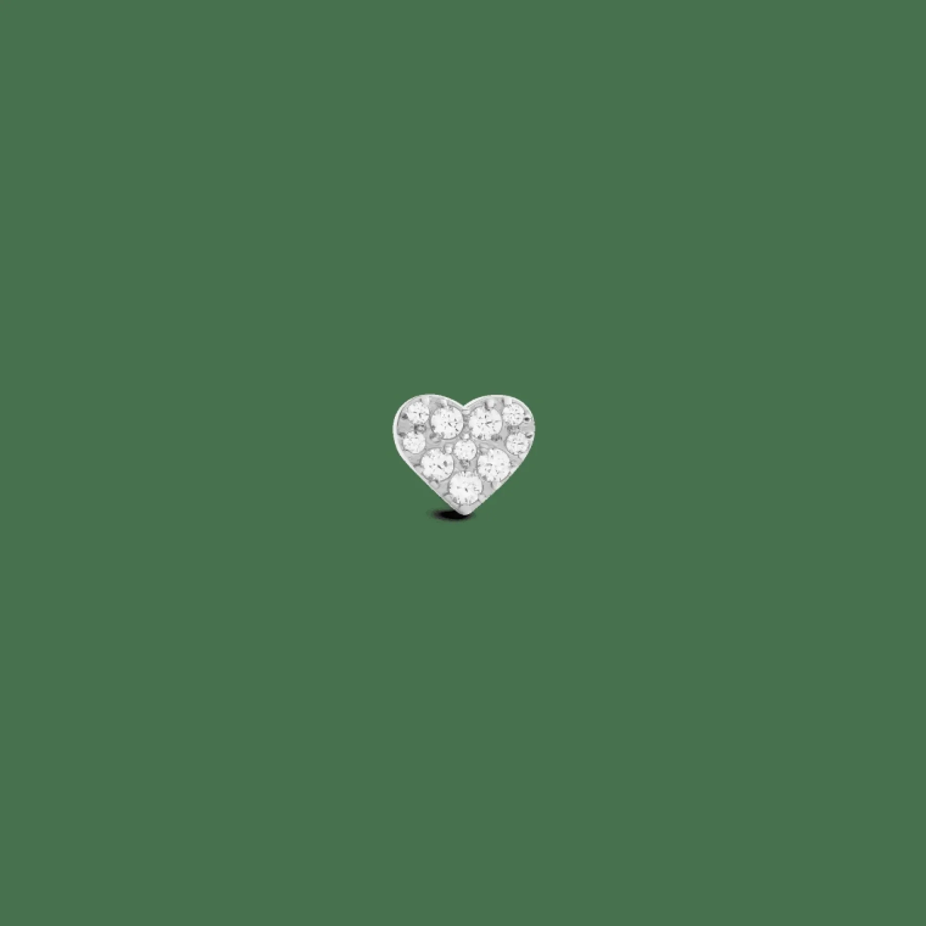 Daniel Wellington Crystal Heart Stud> Orecchini