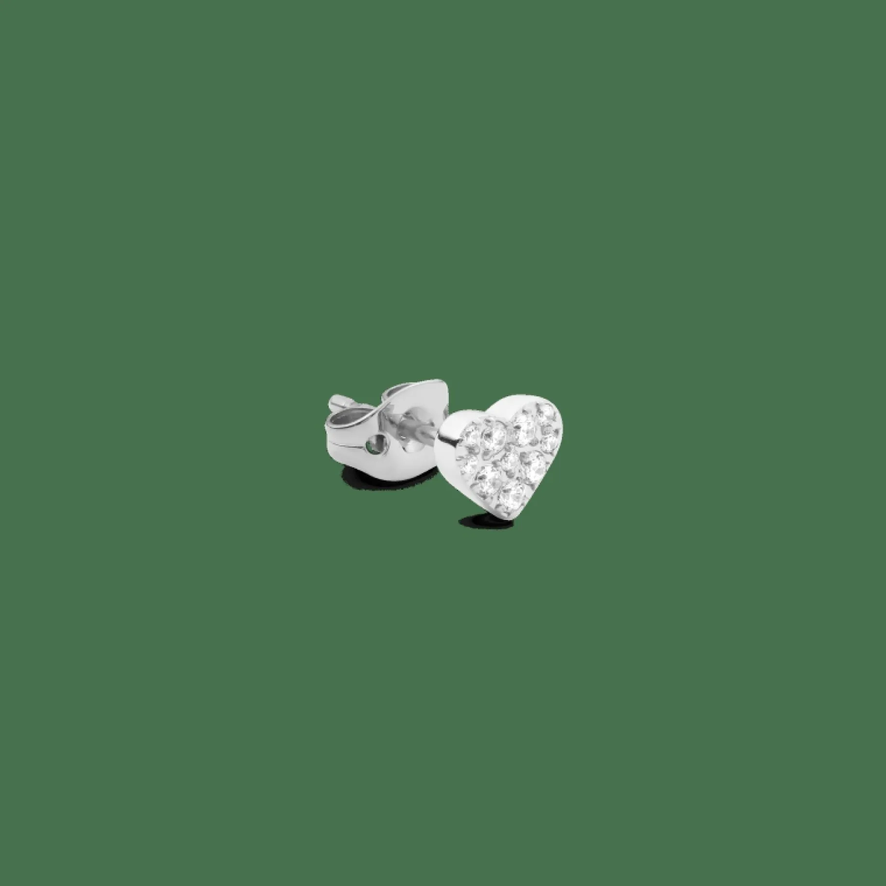 Daniel Wellington Crystal Heart Stud> Orecchini