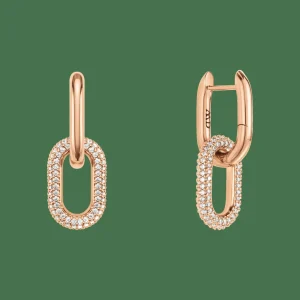 Daniel Wellington Crystal Link Earrings> Orecchini