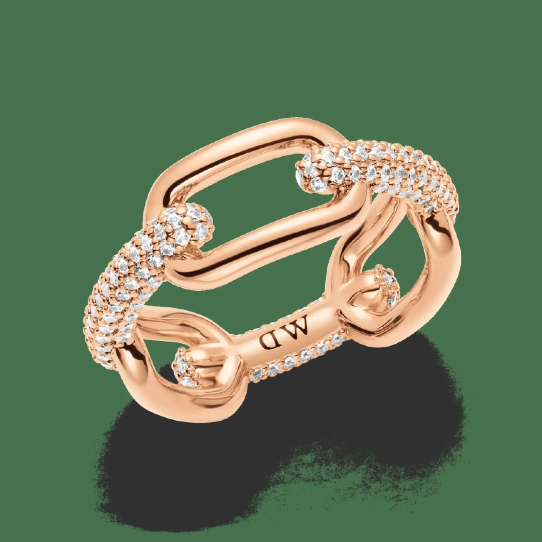 Daniel Wellington Crystal Link Ring> Anelli