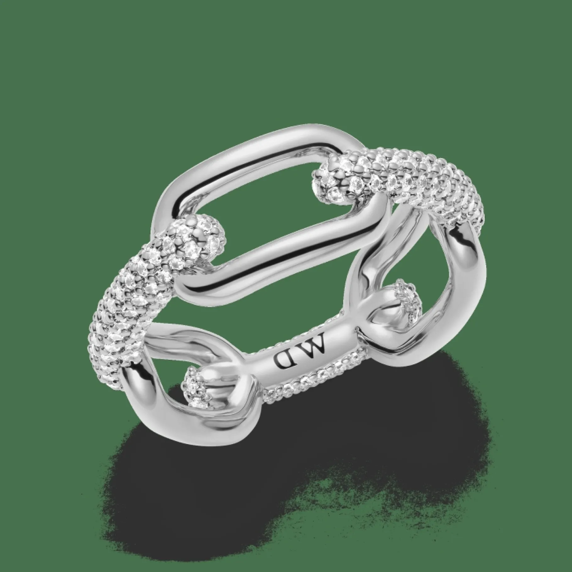 Daniel Wellington Crystal Link Ring> Anelli
