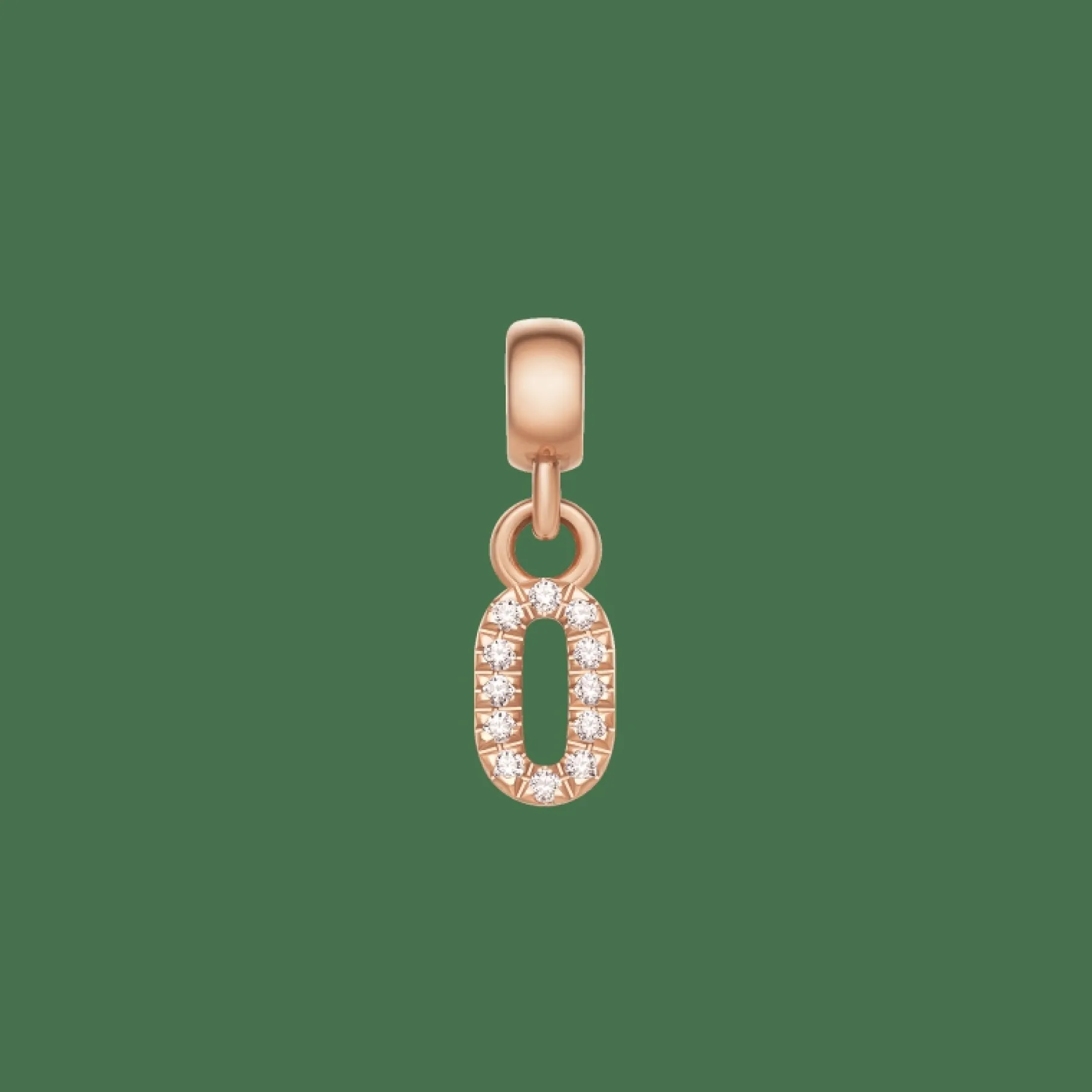 Daniel Wellington Crystal Number Charm> Ciondoli