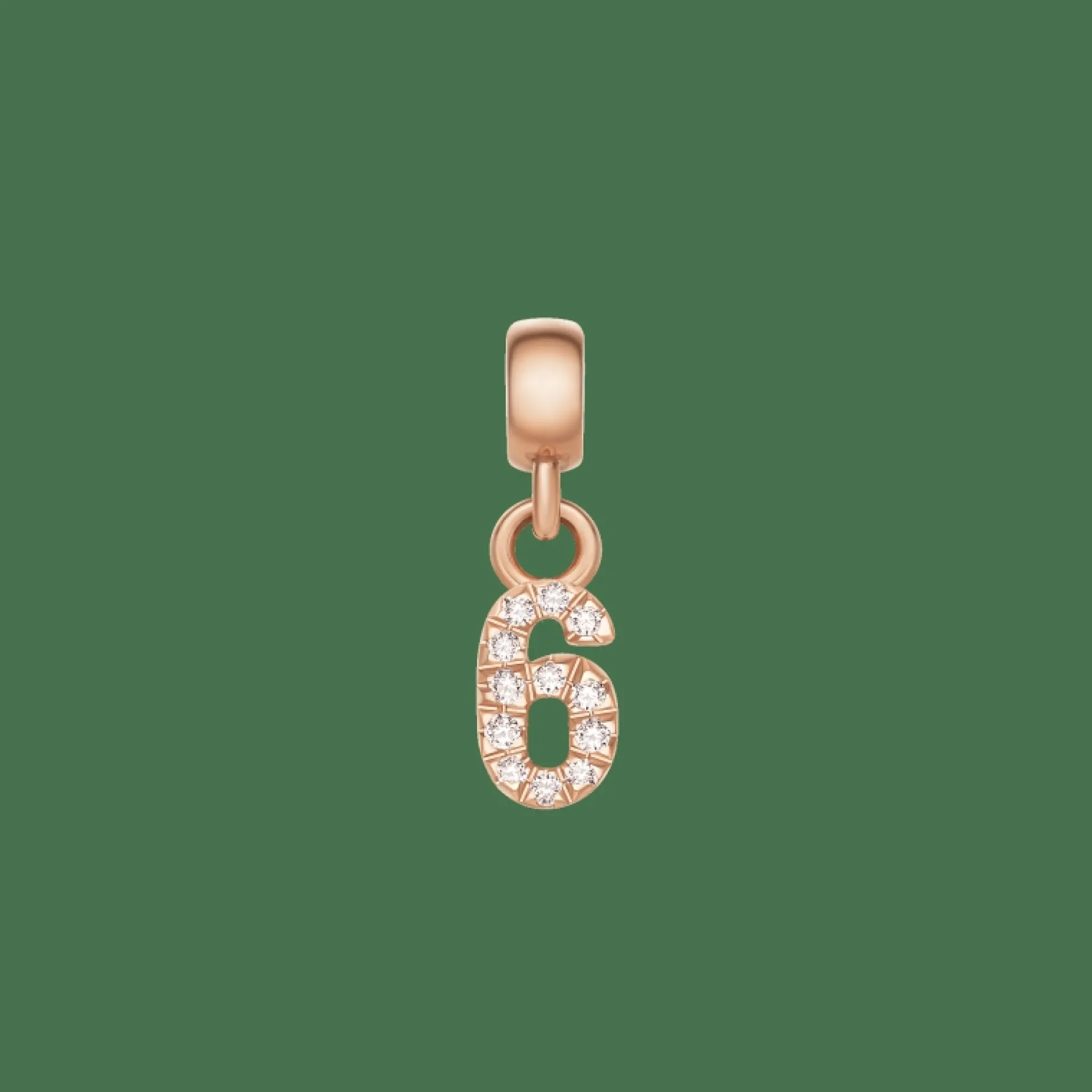 Daniel Wellington Crystal Number Charm> Ciondoli