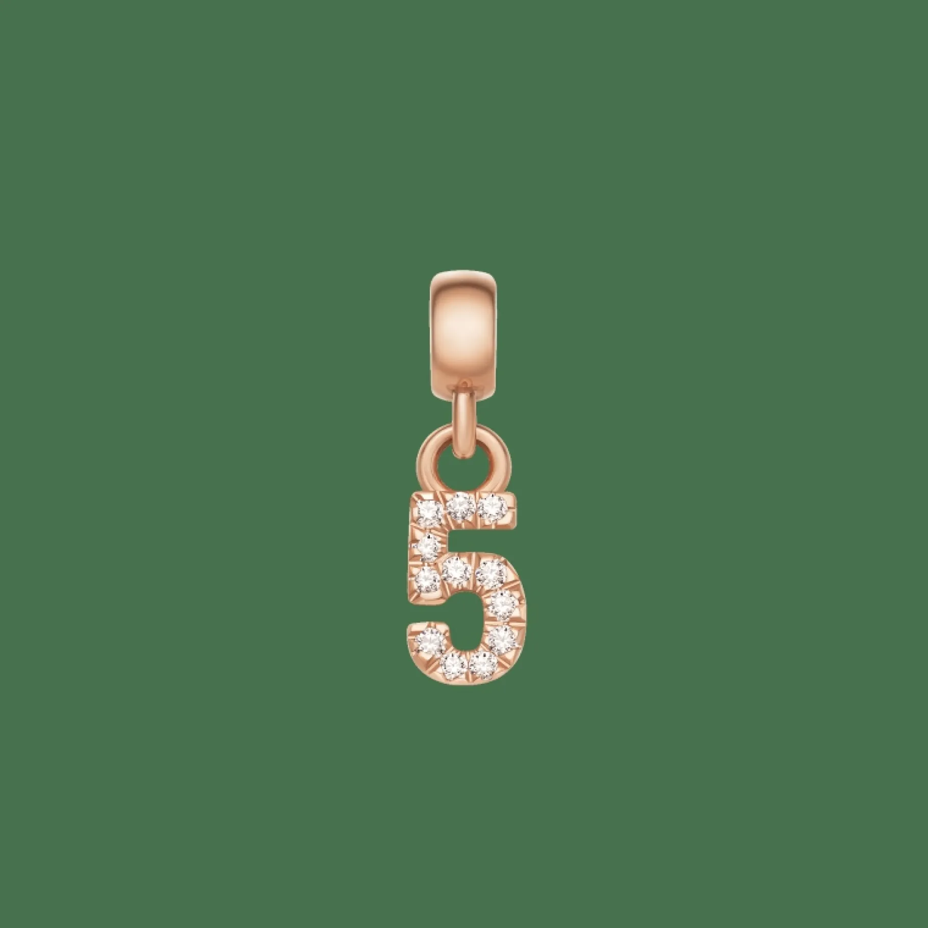 Daniel Wellington Crystal Number Charm> Ciondoli
