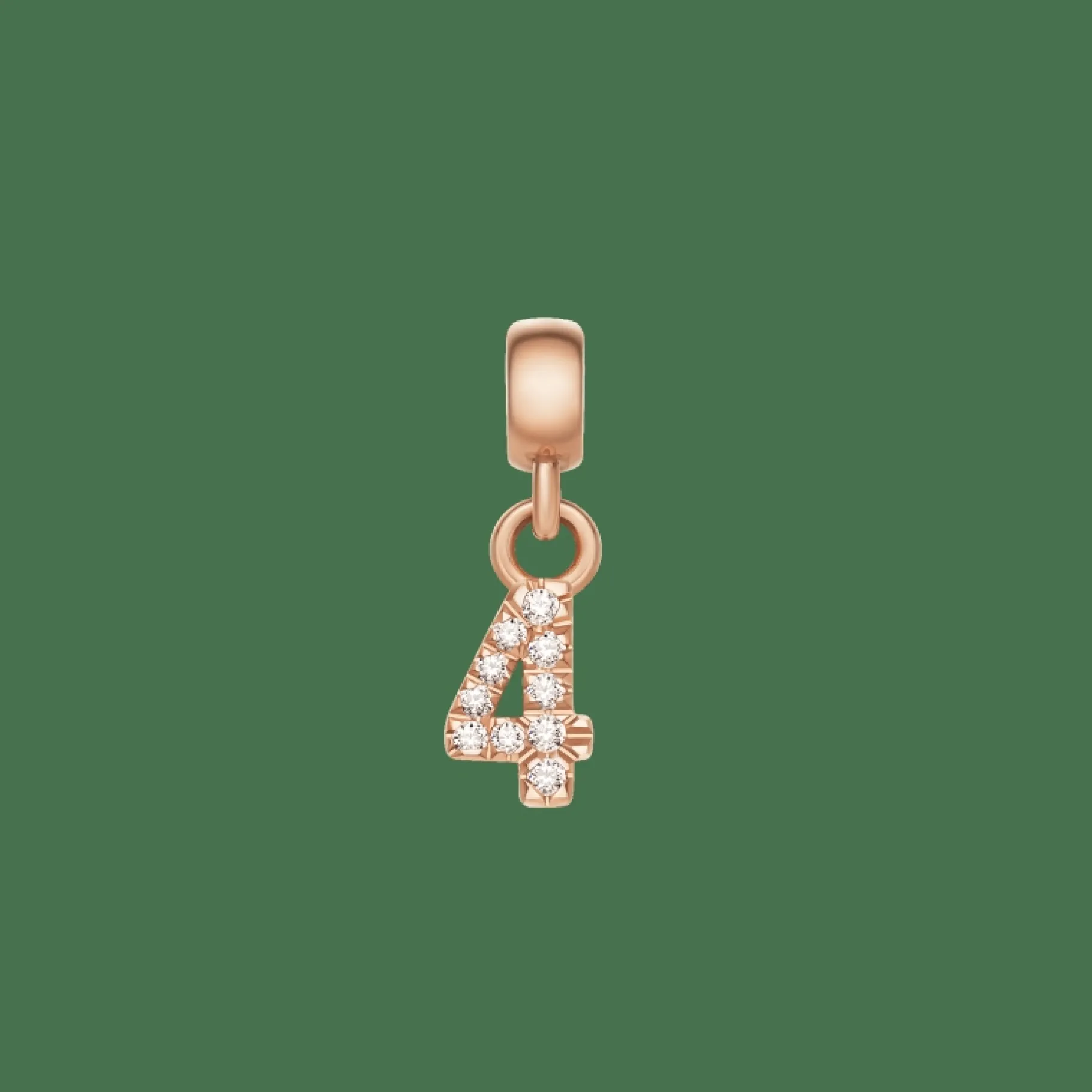 Daniel Wellington Crystal Number Charm> Ciondoli