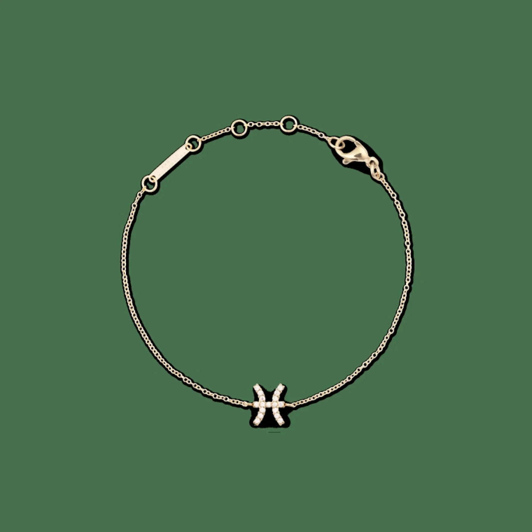 Daniel Wellington Crystal Zodiac Chain Bracelet> Bracciali