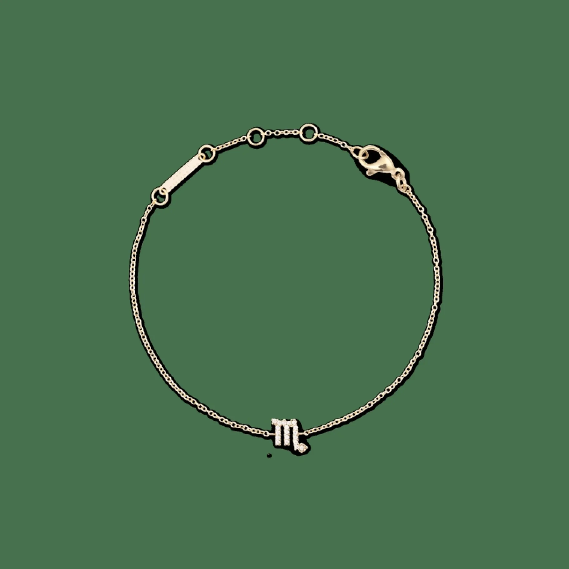 Daniel Wellington Crystal Zodiac Chain Bracelet> Bracciali