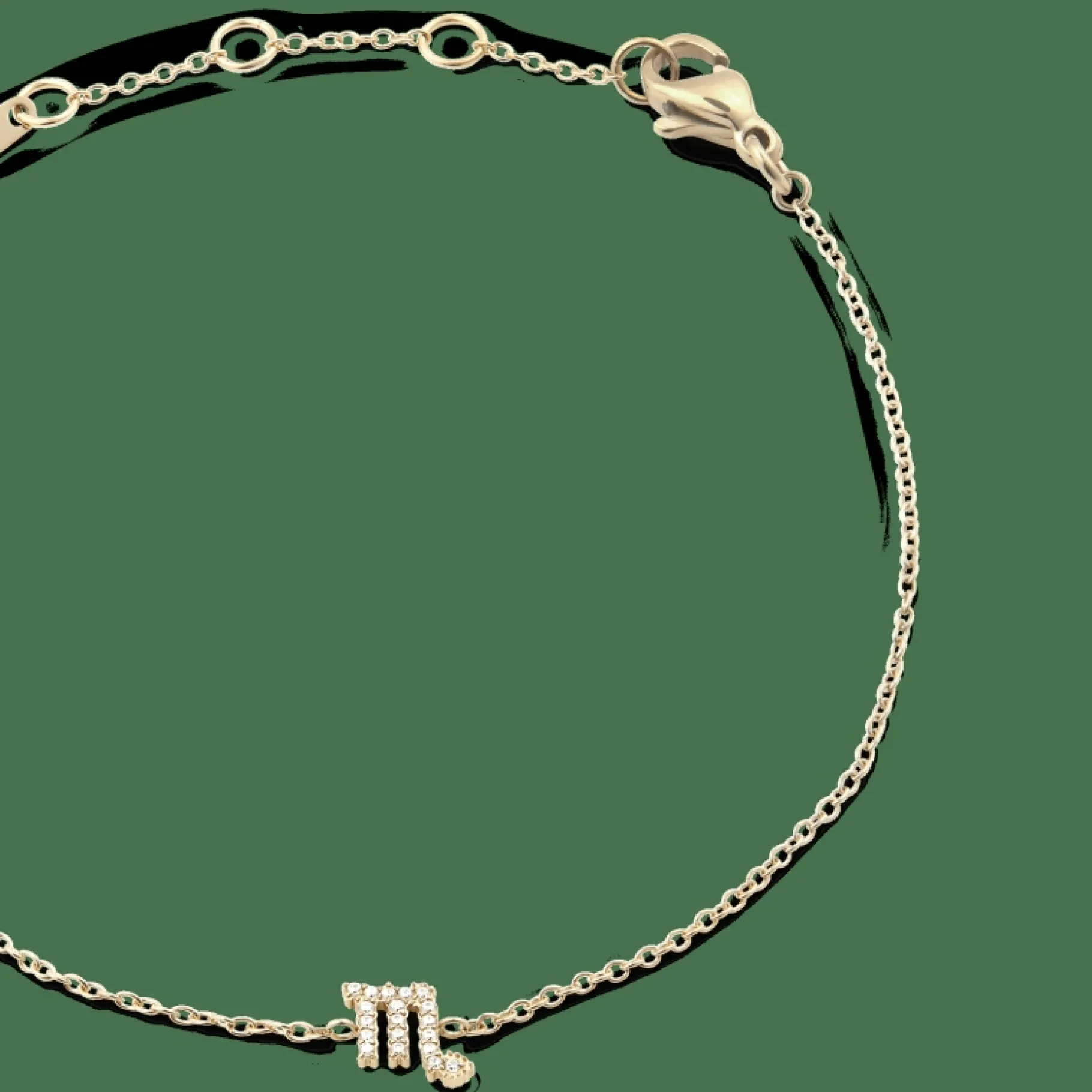 Daniel Wellington Crystal Zodiac Chain Bracelet> Bracciali