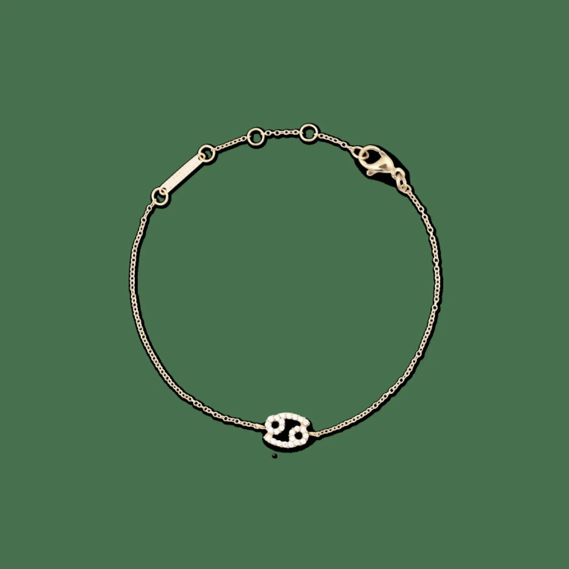 Daniel Wellington Crystal Zodiac Chain Bracelet> Bracciali