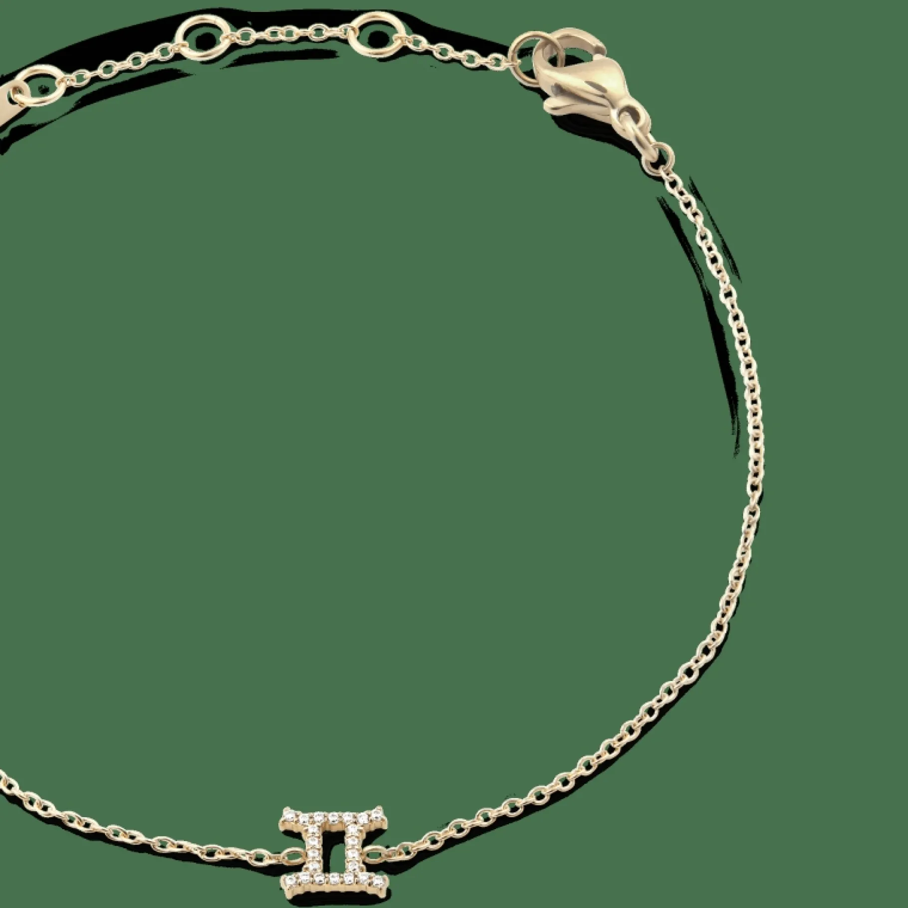 Daniel Wellington Crystal Zodiac Chain Bracelet> Bracciali