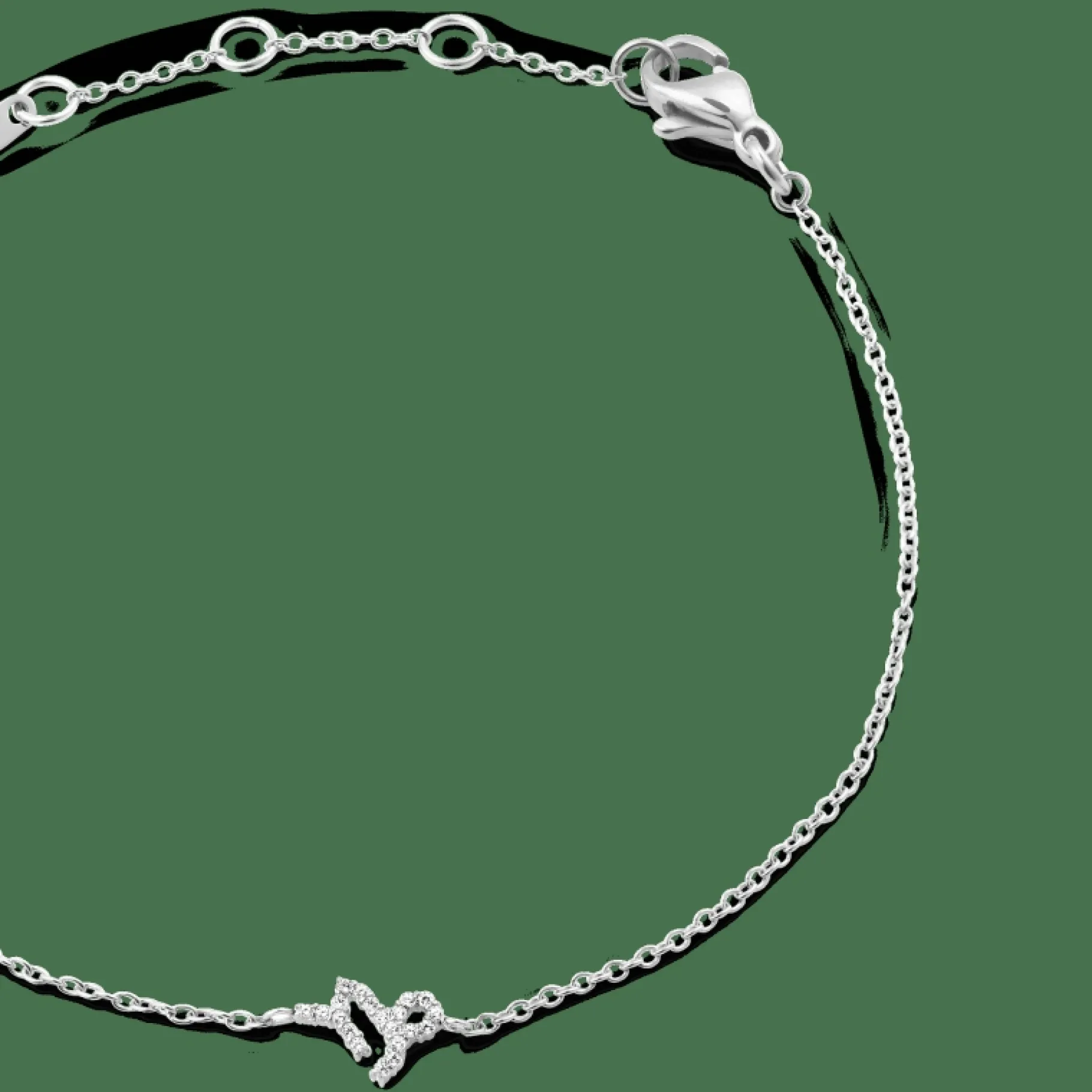 Daniel Wellington Crystal Zodiac Chain Bracelet> Bracciali