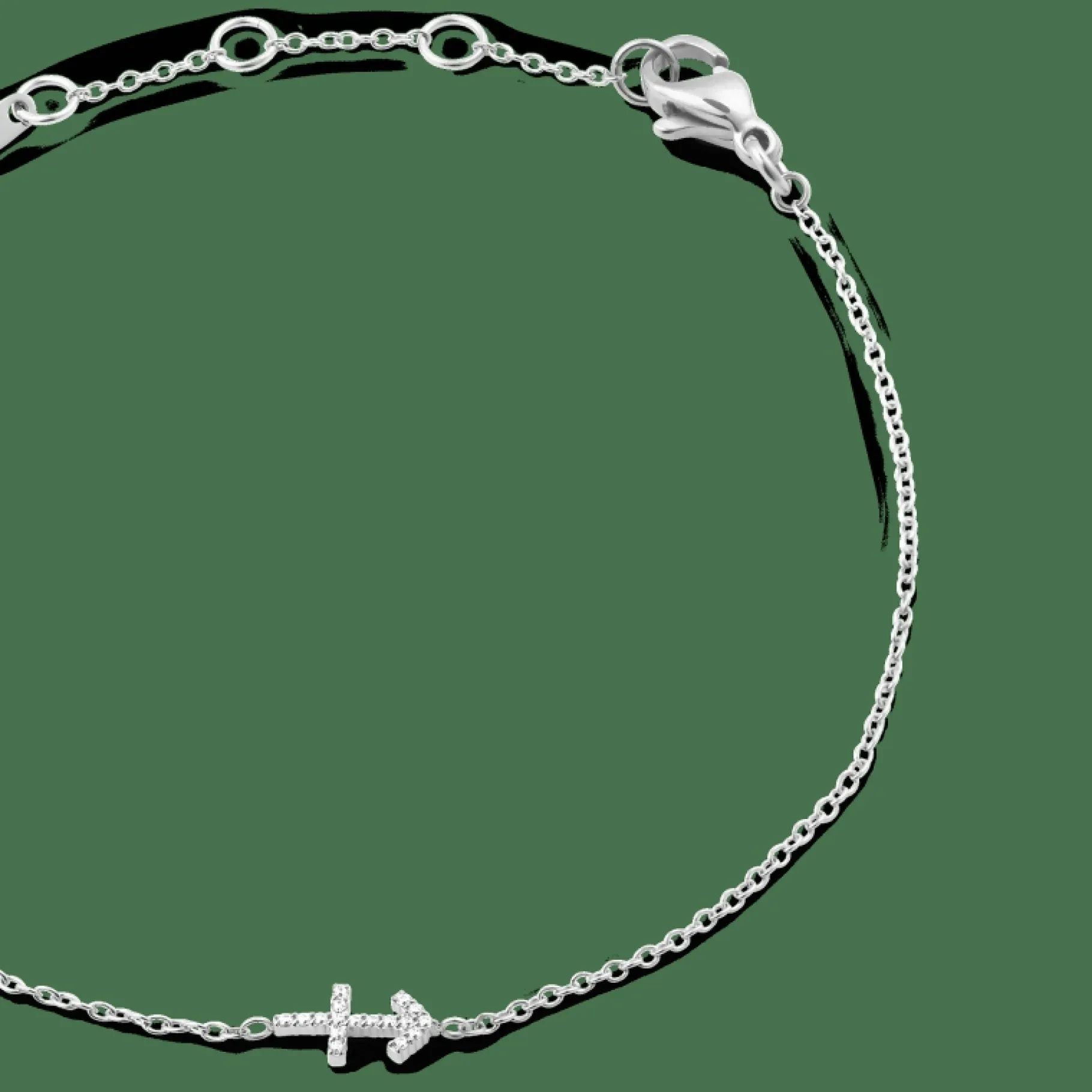 Daniel Wellington Crystal Zodiac Chain Bracelet> Bracciali