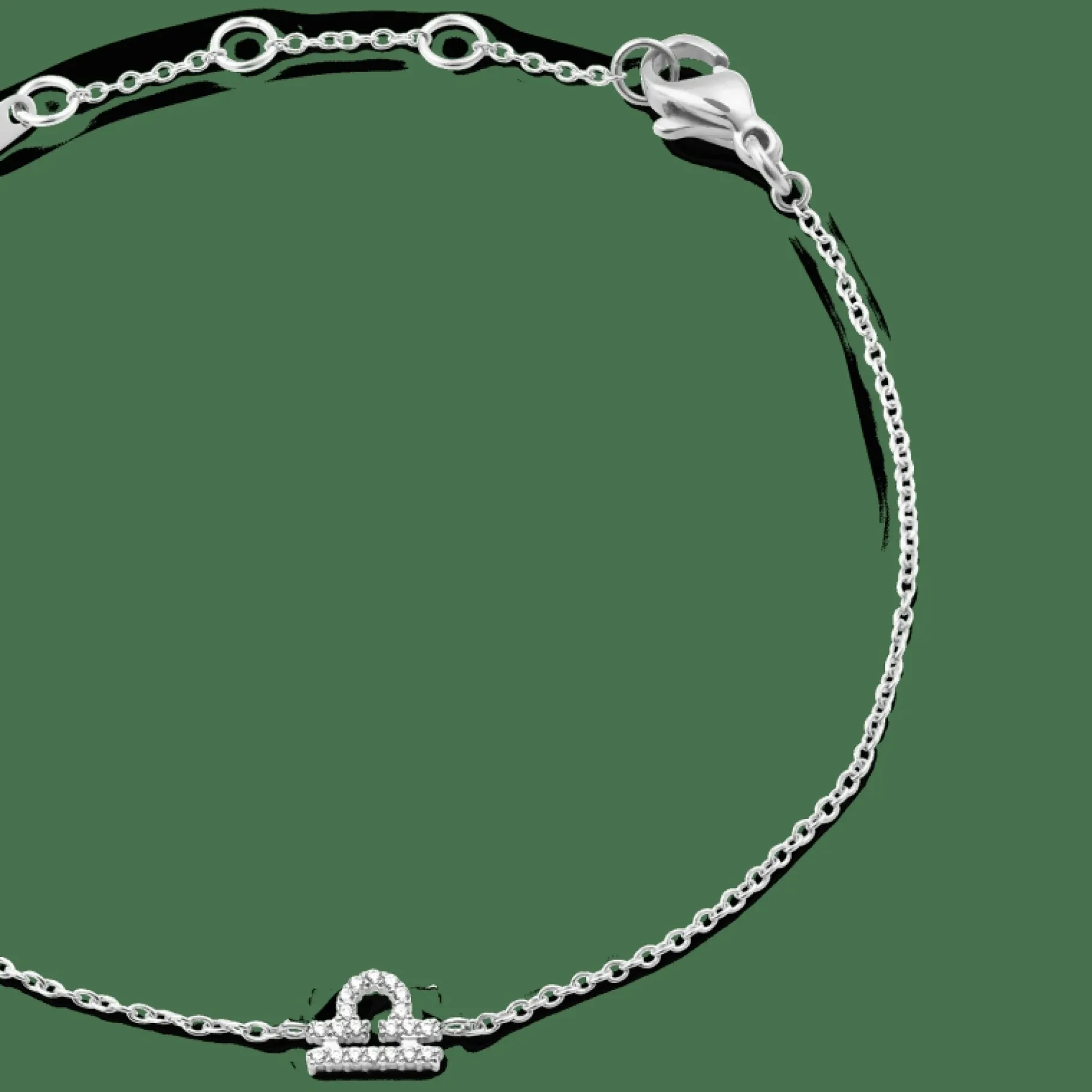 Daniel Wellington Crystal Zodiac Chain Bracelet> Bracciali
