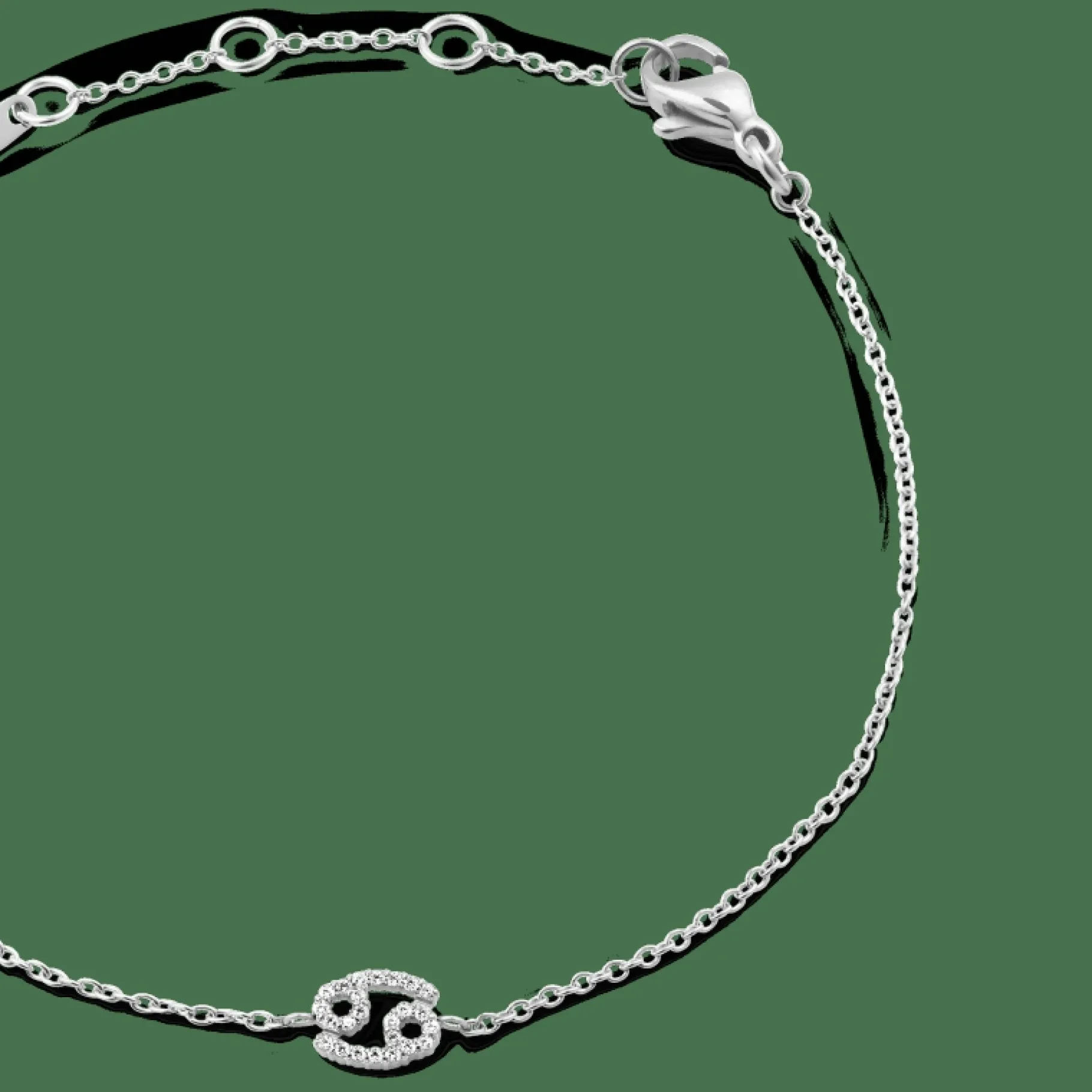 Daniel Wellington Crystal Zodiac Chain Bracelet> Bracciali