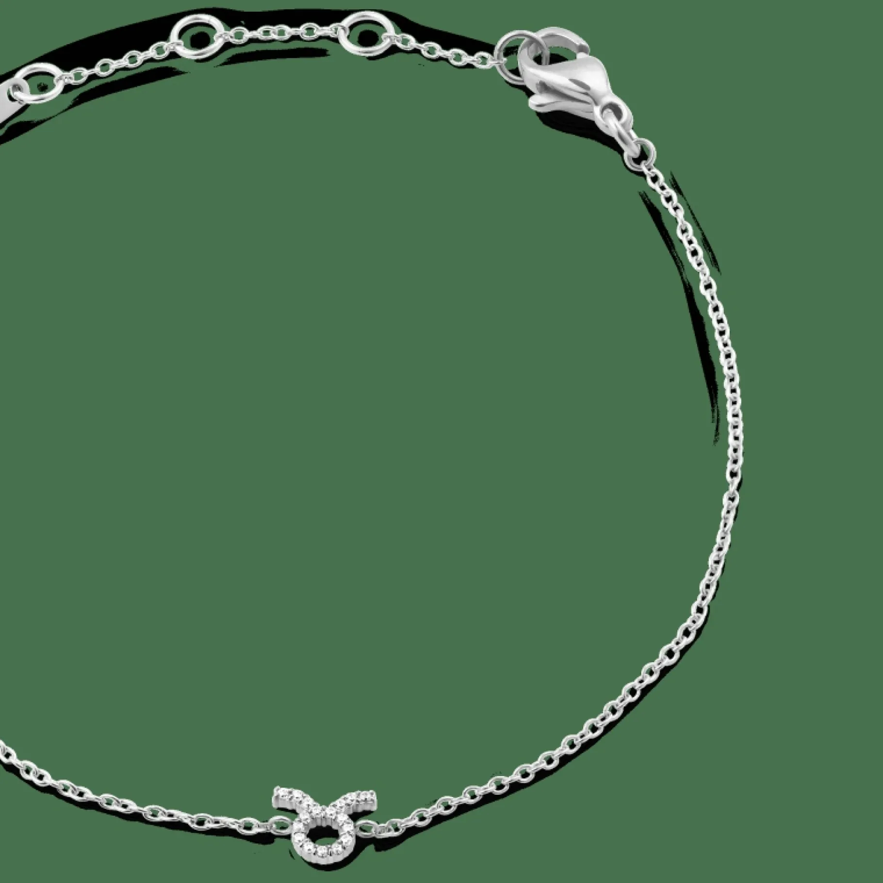 Daniel Wellington Crystal Zodiac Chain Bracelet> Bracciali