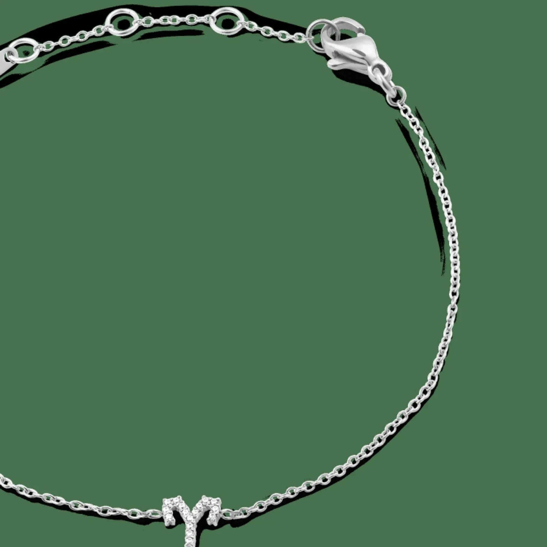 Daniel Wellington Crystal Zodiac Chain Bracelet> Bracciali