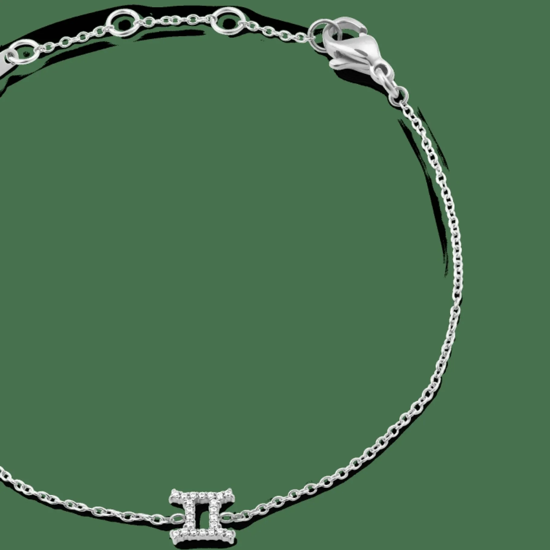 Daniel Wellington Crystal Zodiac Chain Bracelet> Bracciali