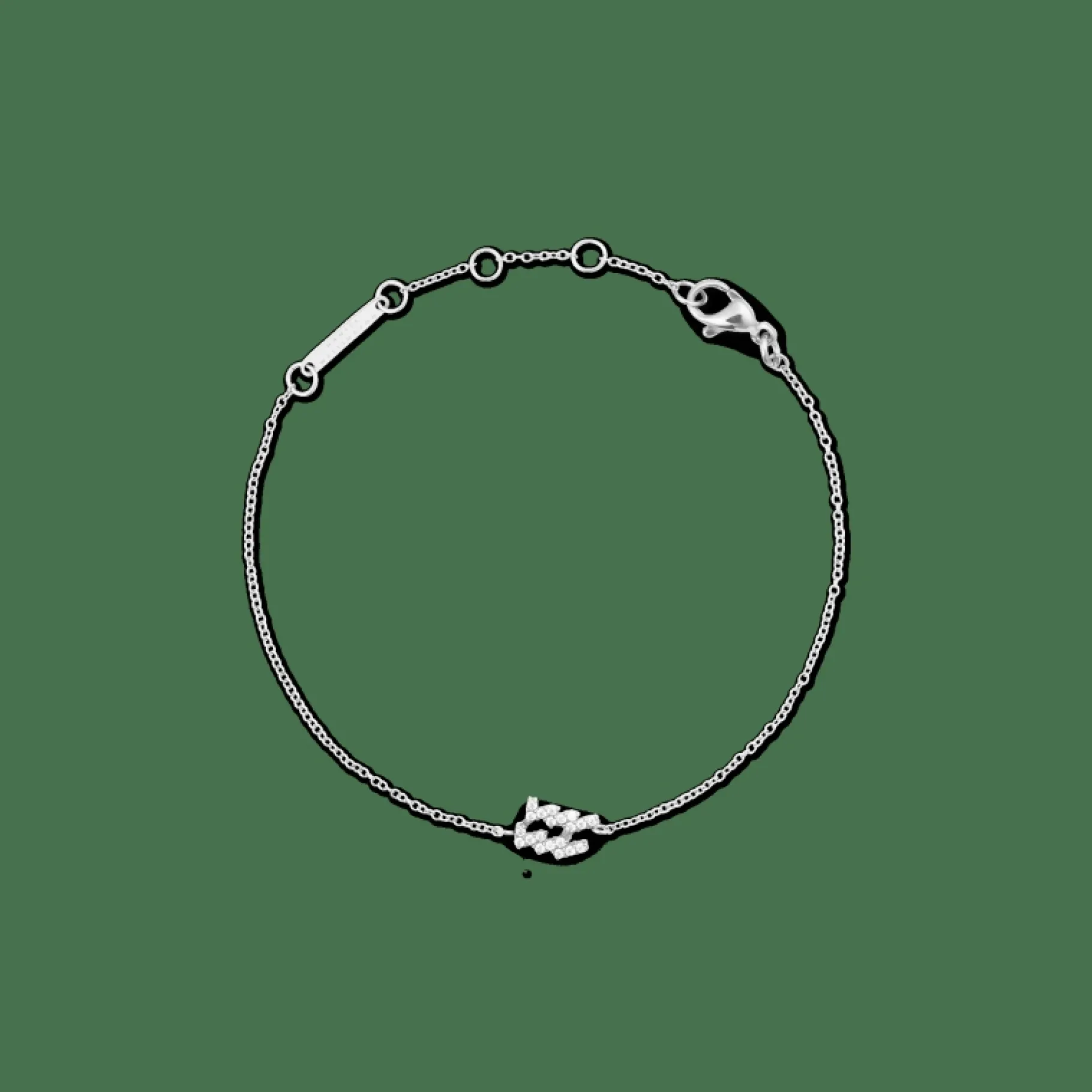 Daniel Wellington Crystal Zodiac Chain Bracelet> Bracciali