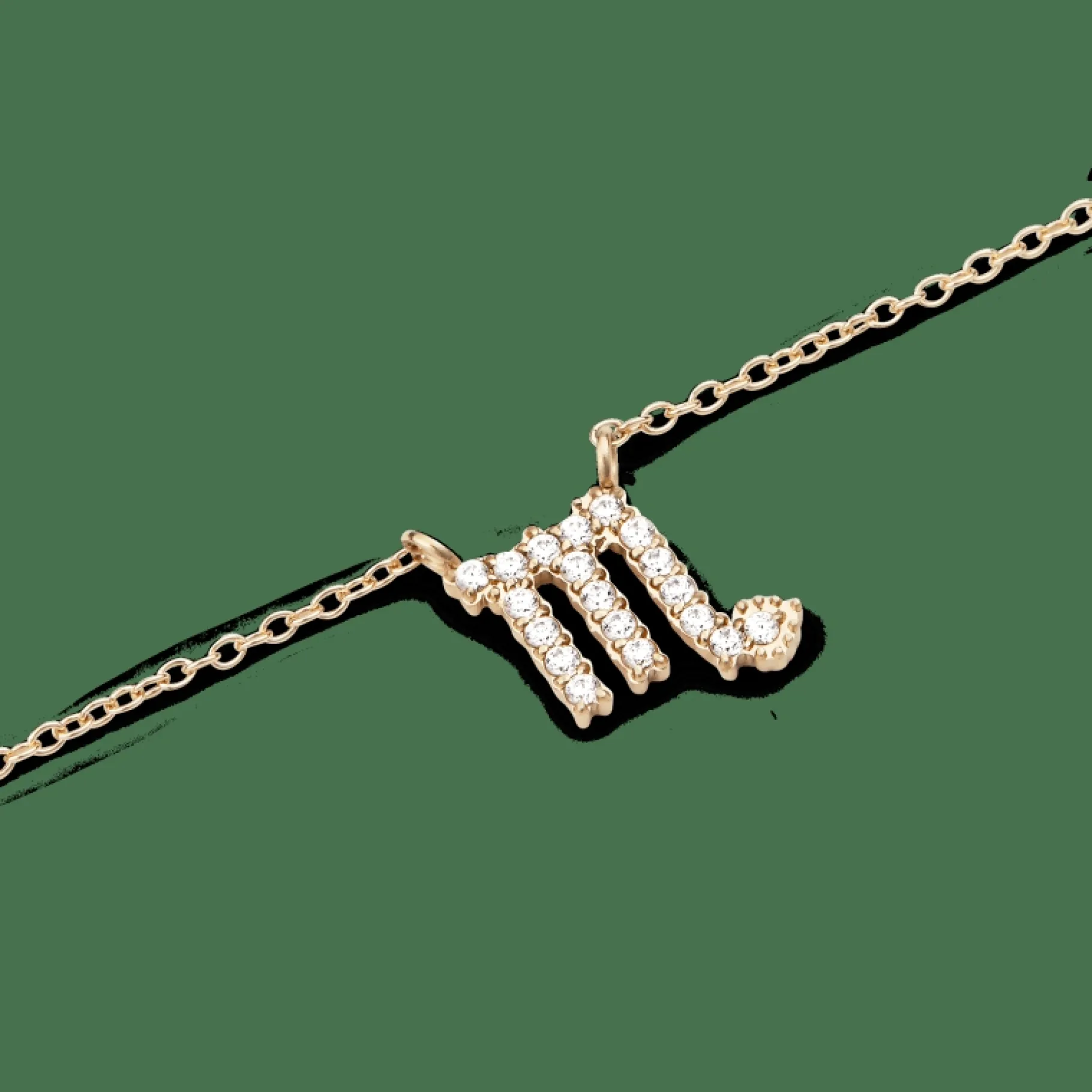 Daniel Wellington Crystal Zodiac Chain Necklace> Collane