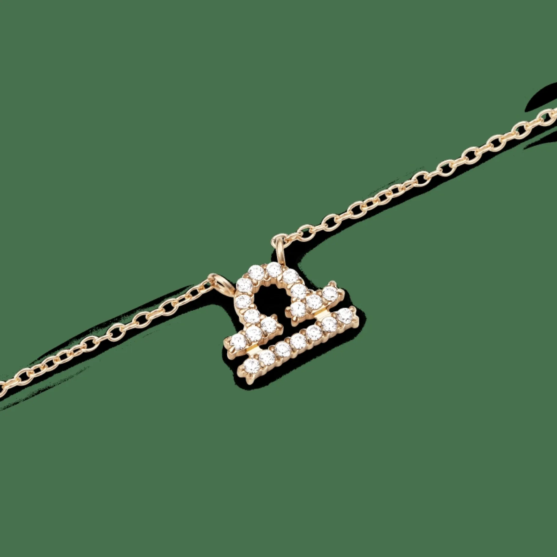Daniel Wellington Crystal Zodiac Chain Necklace> Collane
