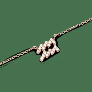Daniel Wellington Crystal Zodiac Chain Necklace> Collane