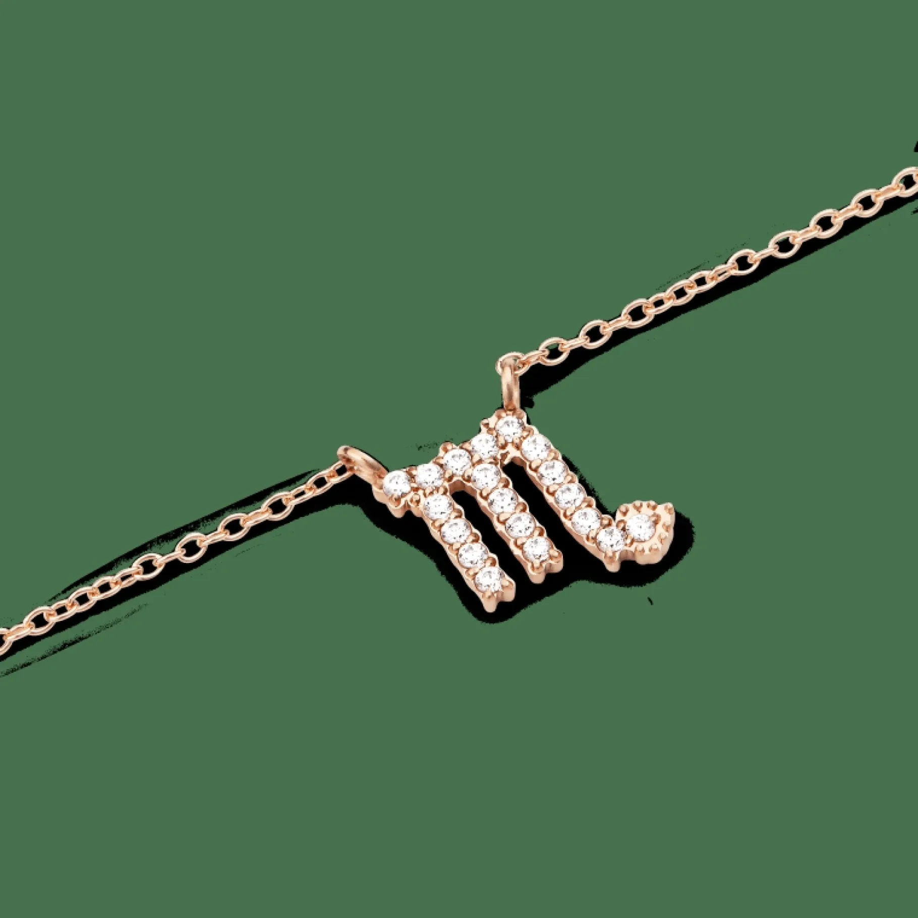 Daniel Wellington Crystal Zodiac Chain Necklace> Collane