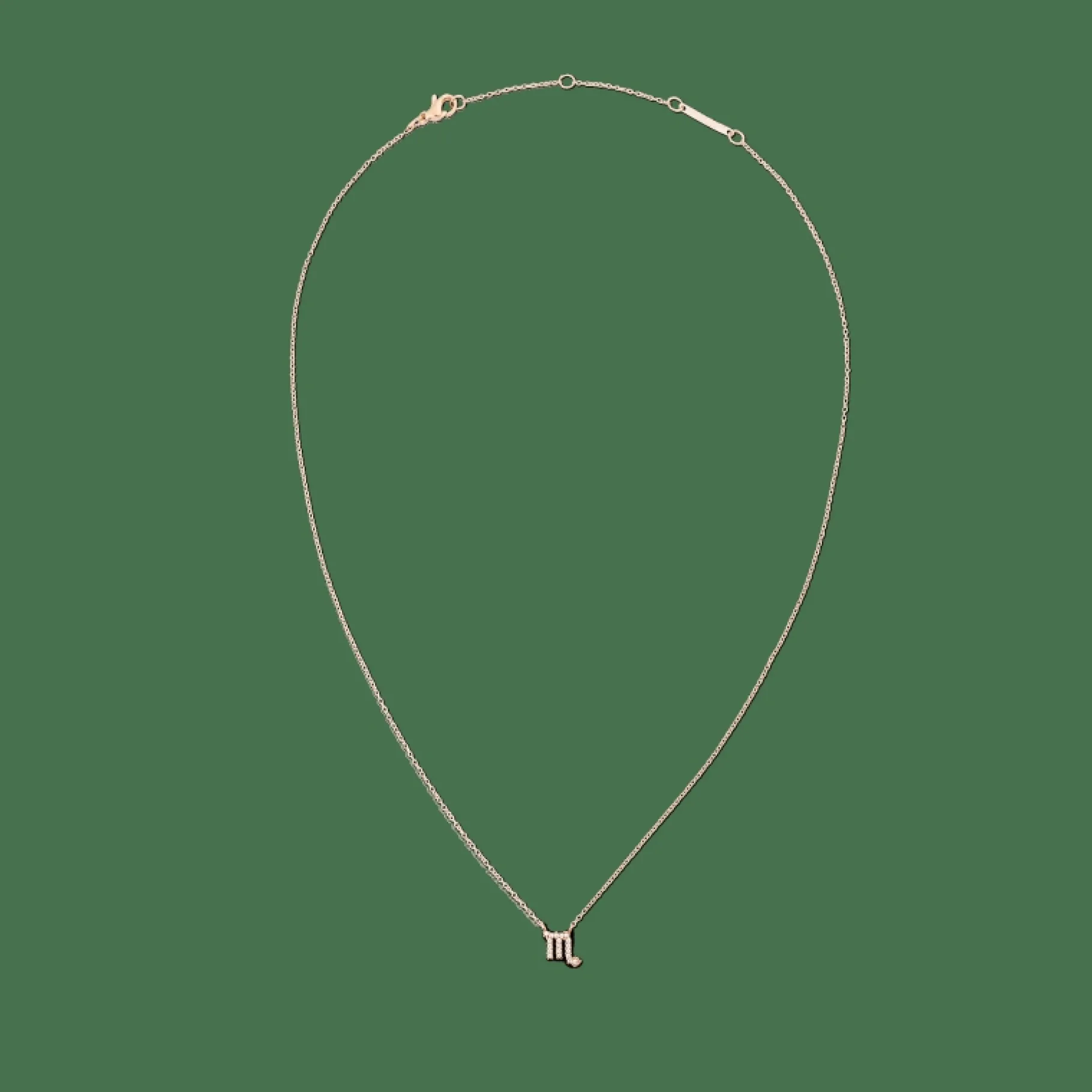 Daniel Wellington Crystal Zodiac Chain Necklace> Collane