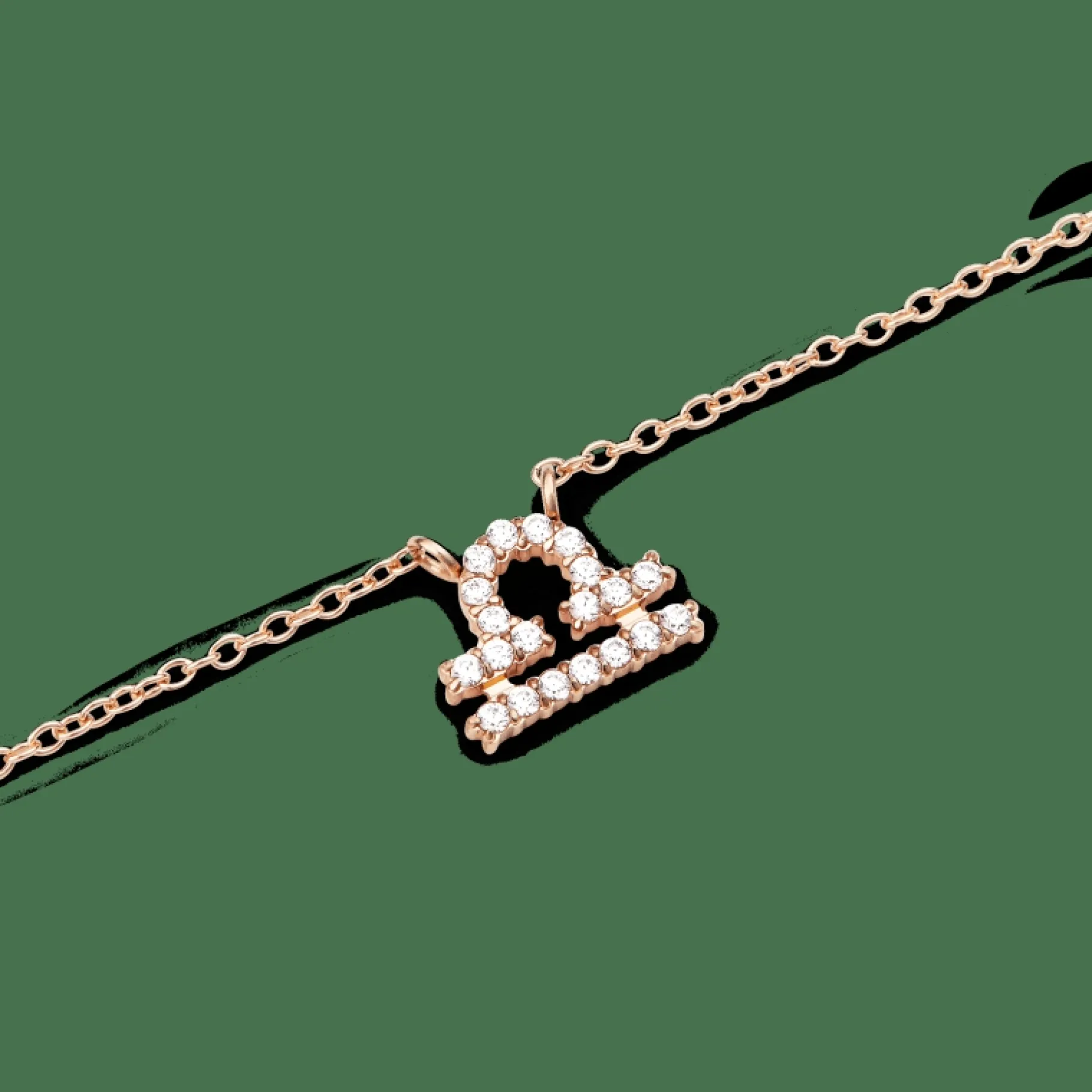 Daniel Wellington Crystal Zodiac Chain Necklace> Collane