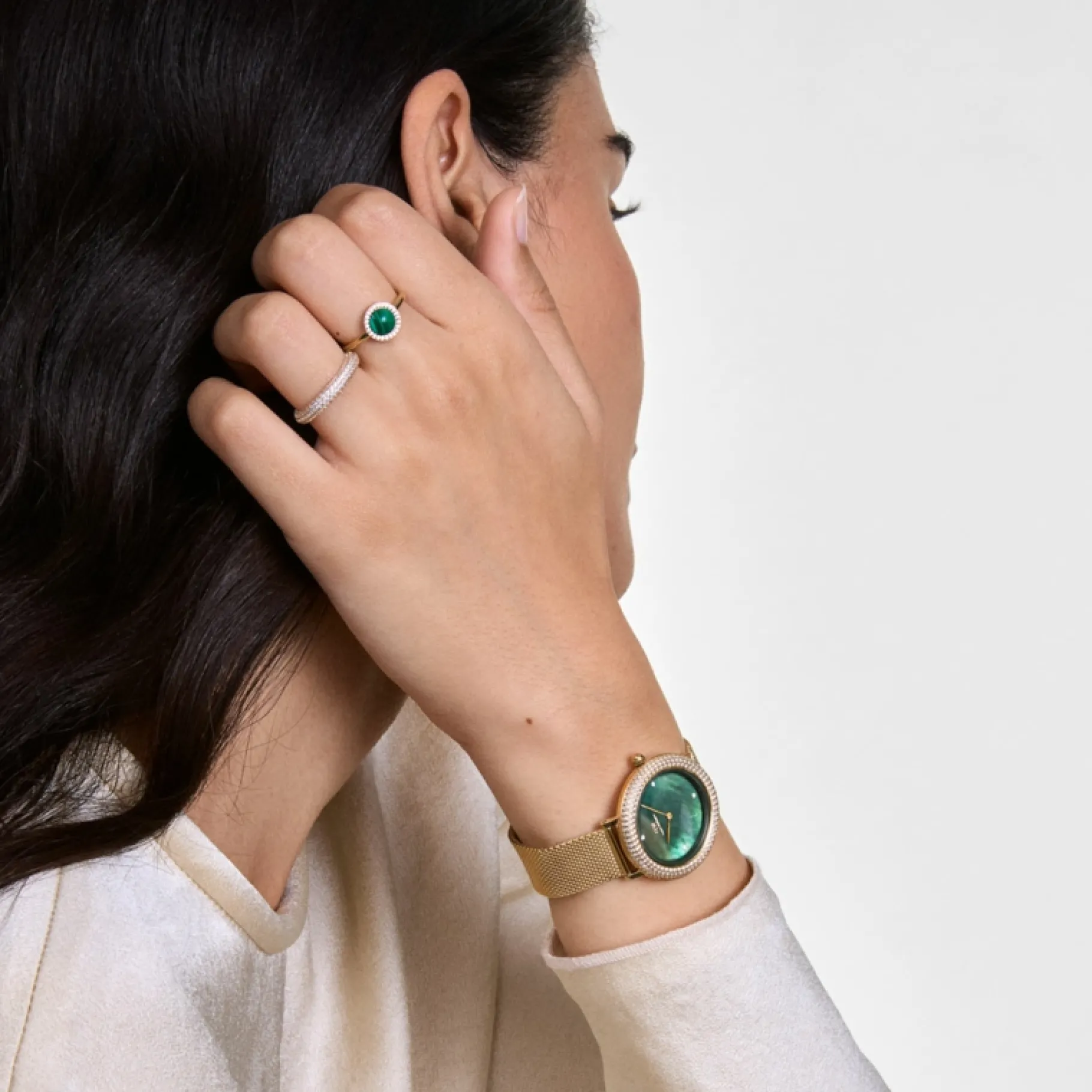 Daniel Wellington Crystalline Bezel Ever Green>Donna Orologio Donna