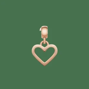 Daniel Wellington Heart Contour Charm RG> Ciondoli