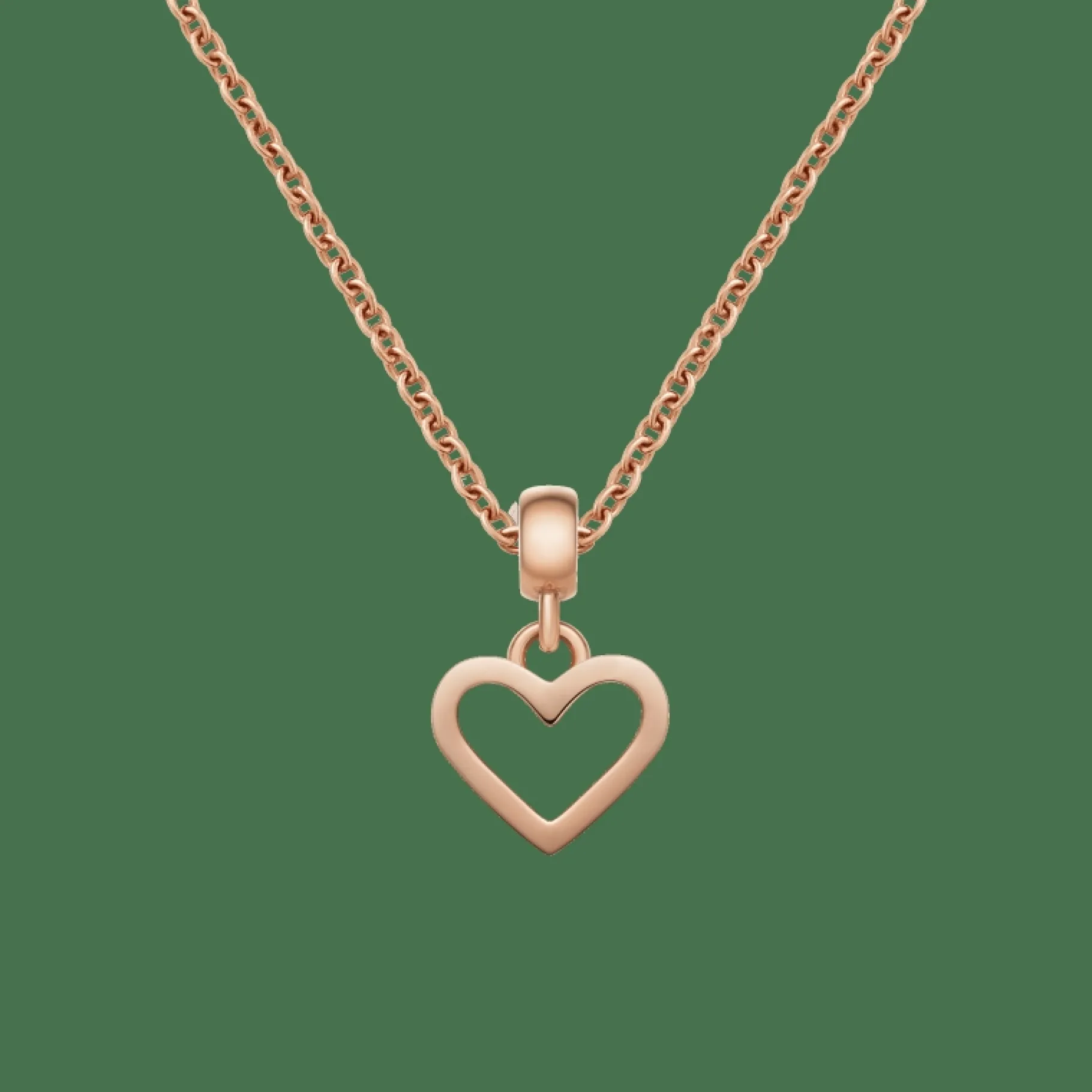 Daniel Wellington Heart Contour Charm RG> Ciondoli