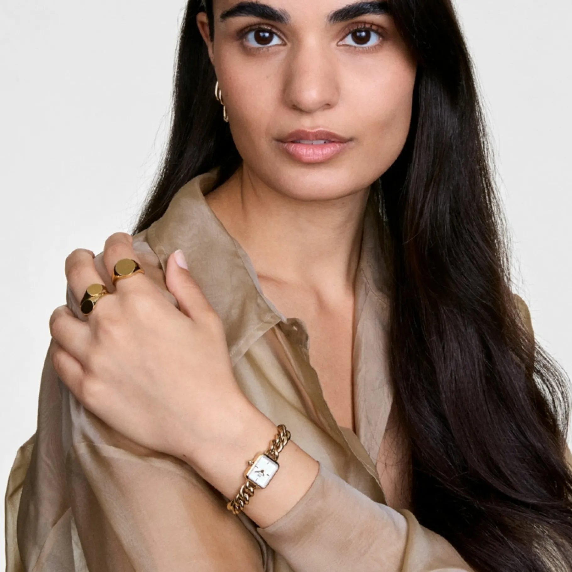 Daniel Wellington Jolie Chain>Donna Orologio Donna