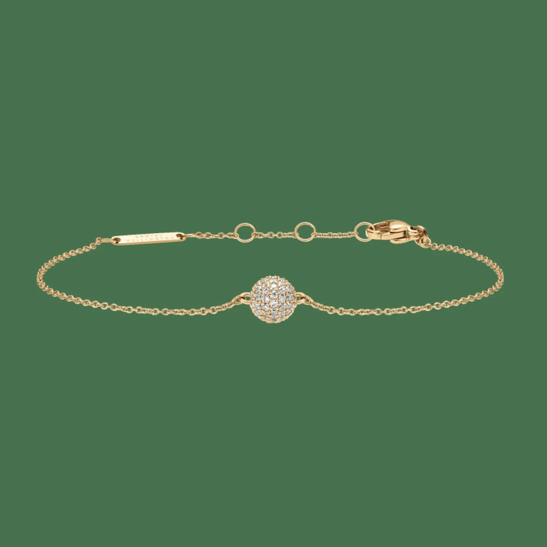 Daniel Wellington Pavé Crystal Pendant Bracelet> Bracciali