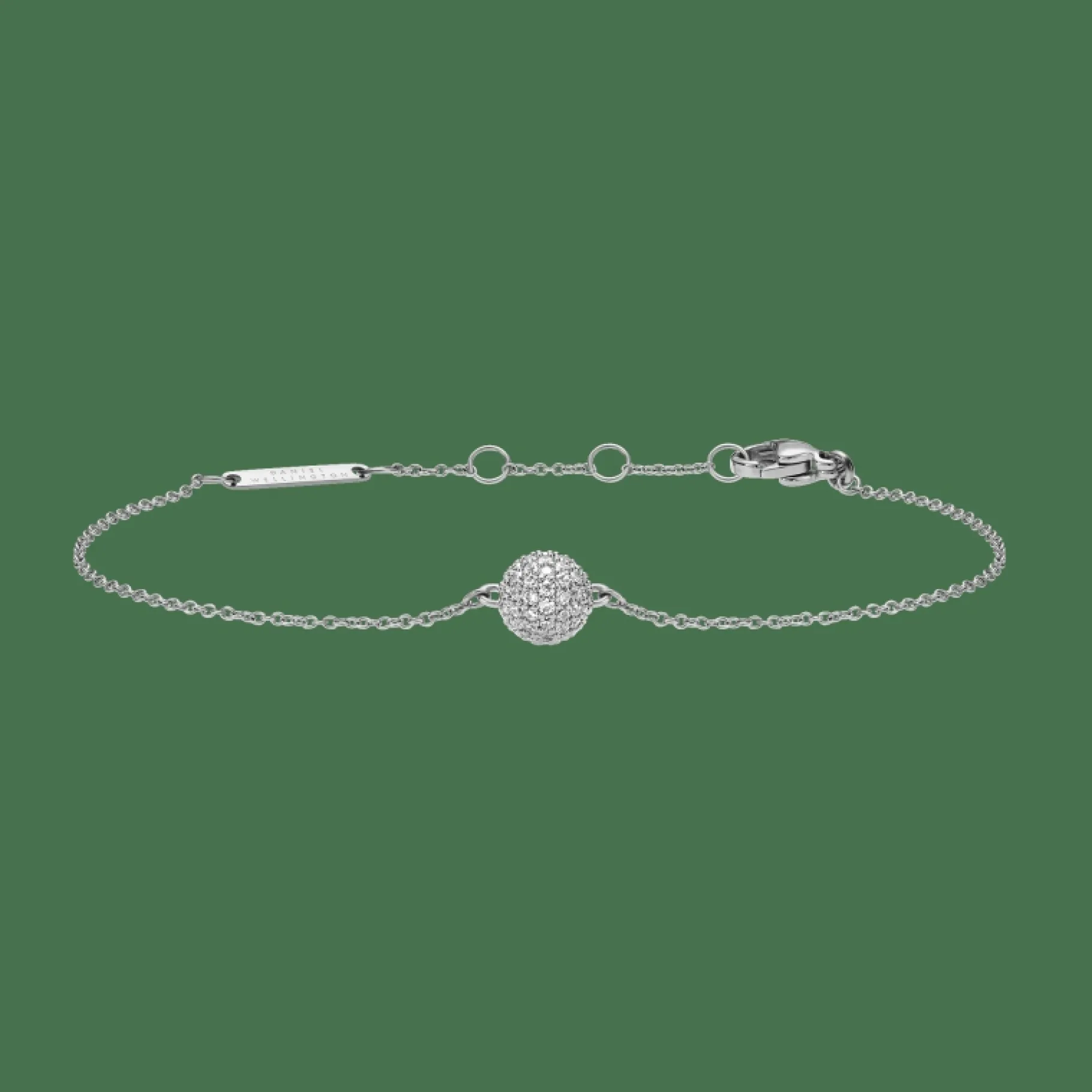Daniel Wellington Pavé Crystal Pendant Bracelet> Bracciali