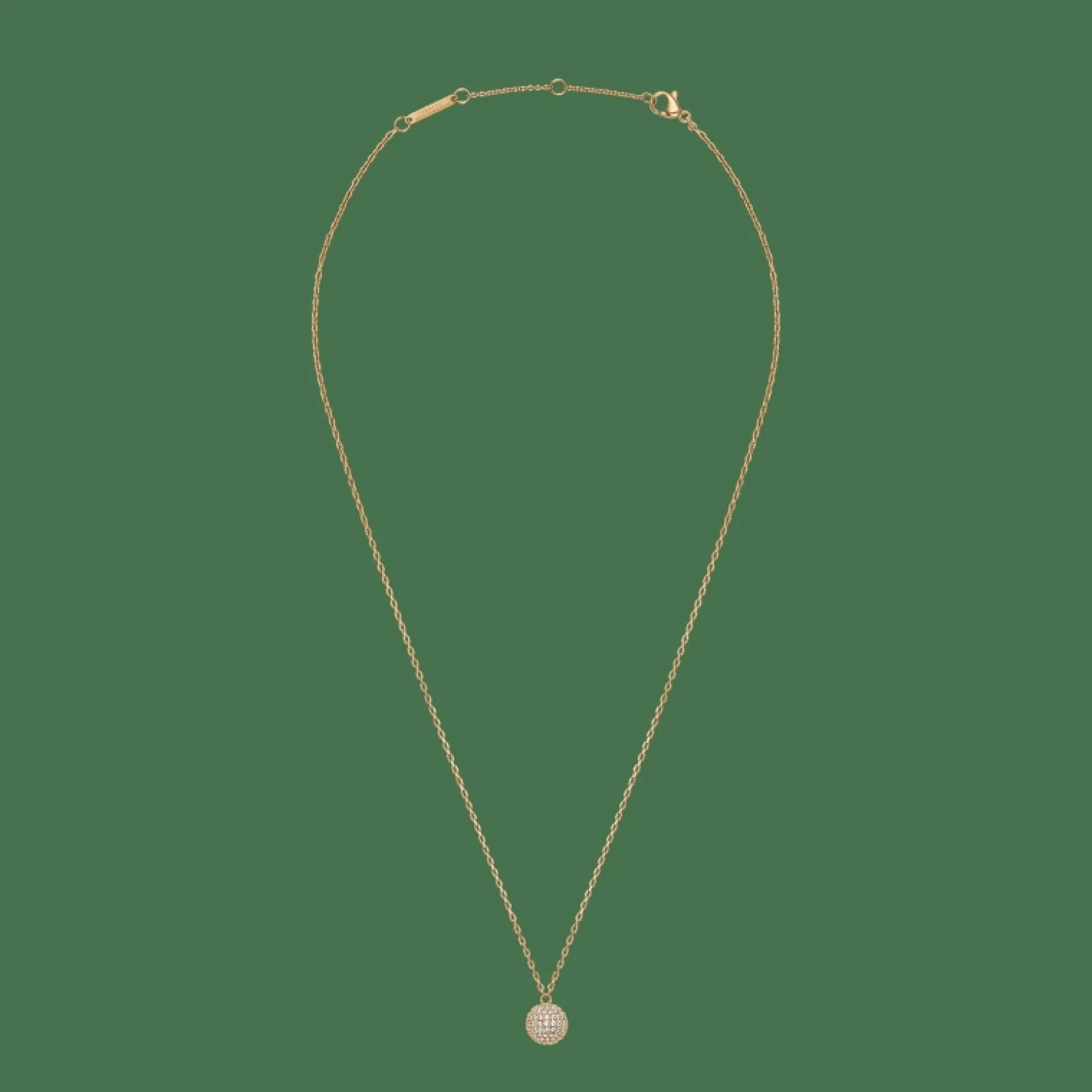 Daniel Wellington Pavé Crystal Pendant Necklace> Collane