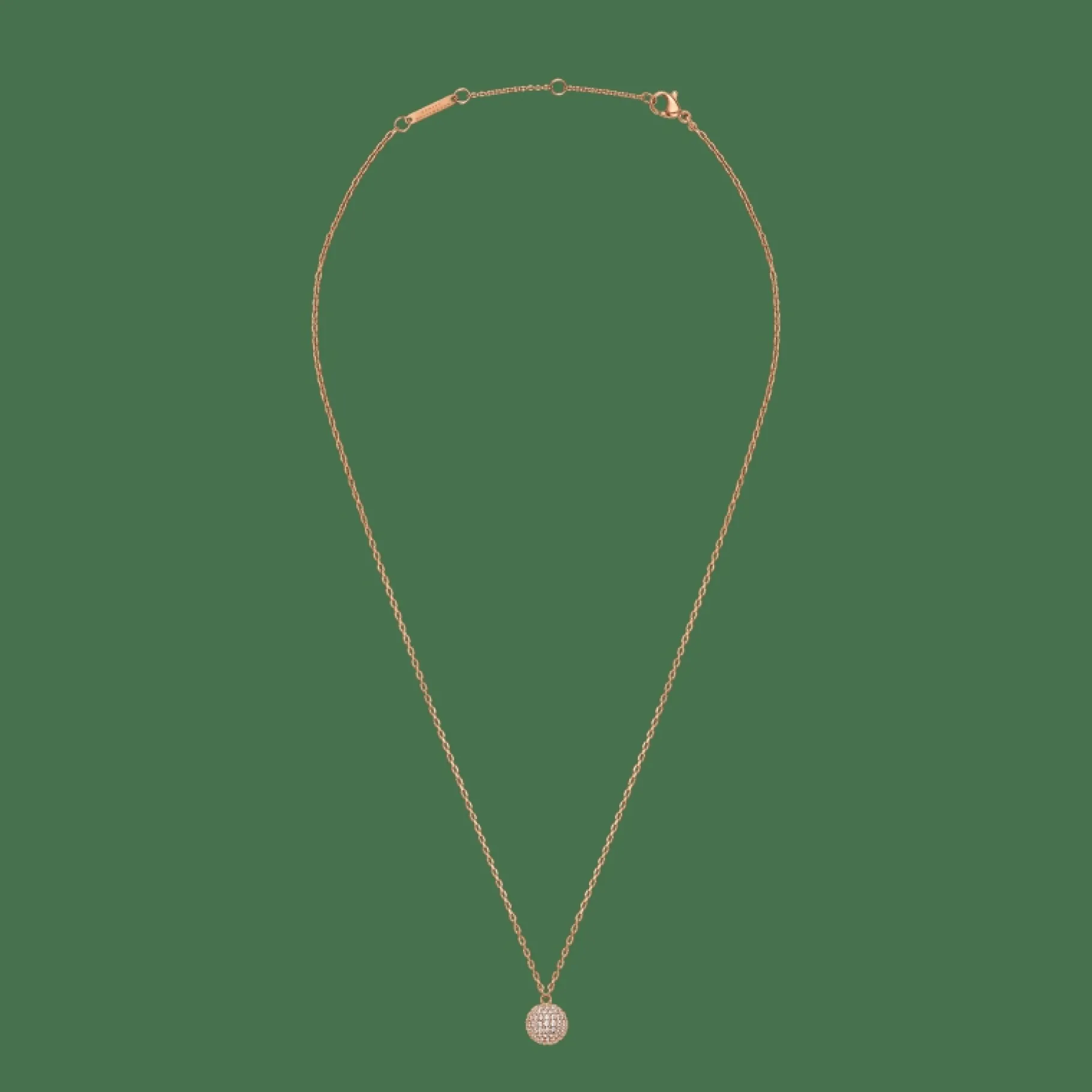 Daniel Wellington Pavé Crystal Pendant Necklace> Collane