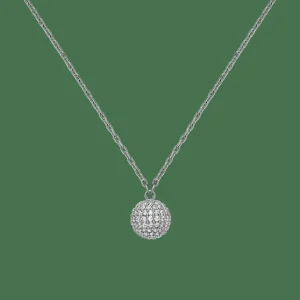 Daniel Wellington Pavé Crystal Pendant Necklace> Collane