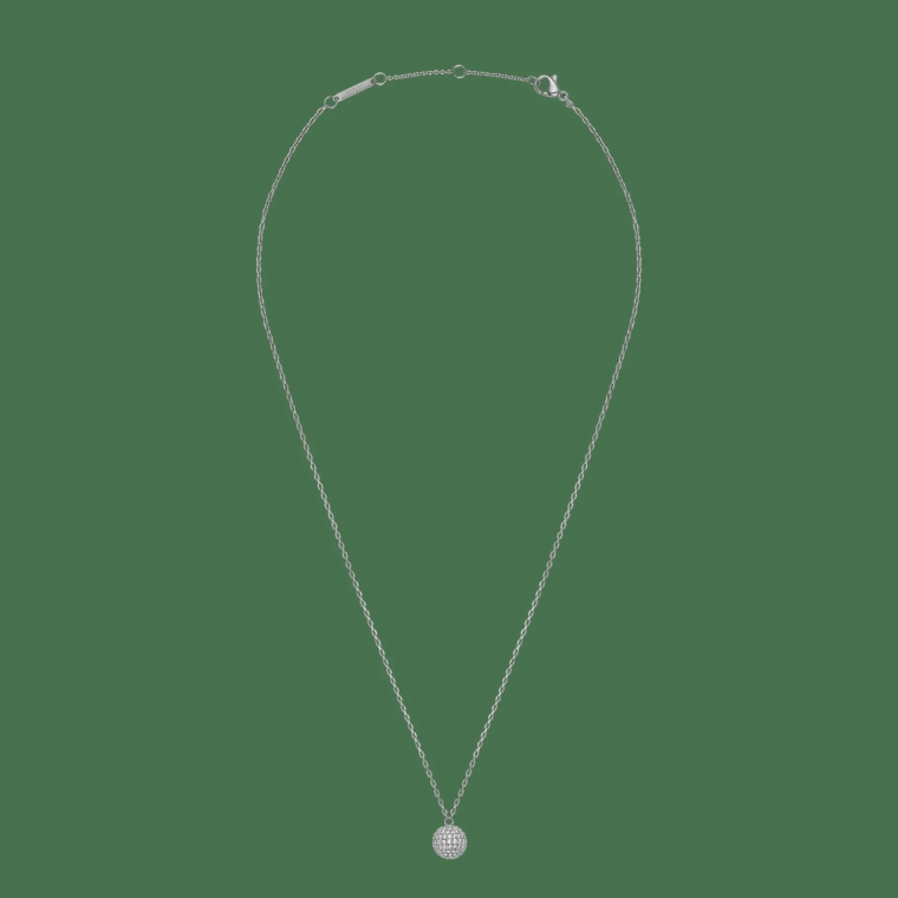 Daniel Wellington Pavé Crystal Pendant Necklace> Collane