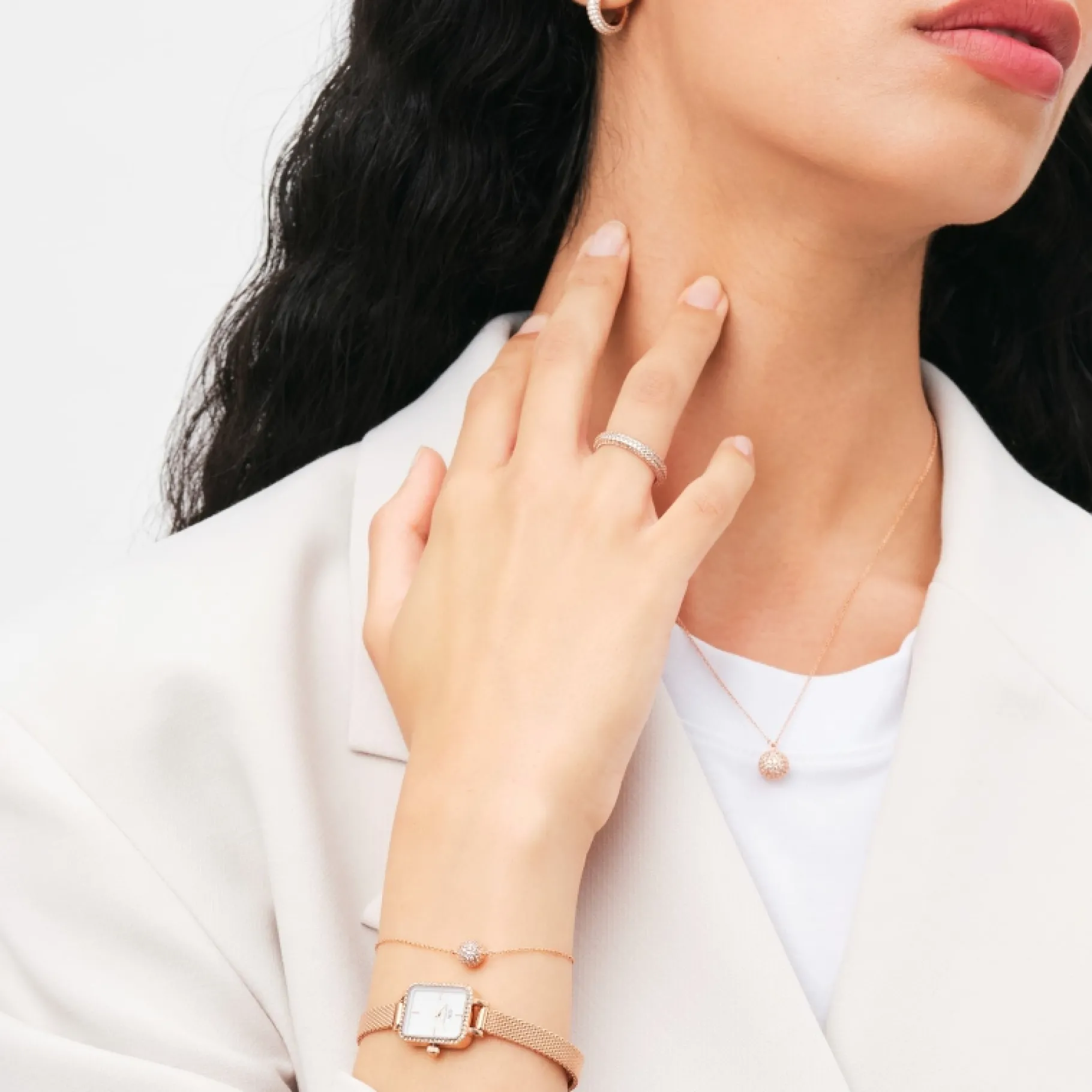 Daniel Wellington Pavé Crystal Ring> Anelli