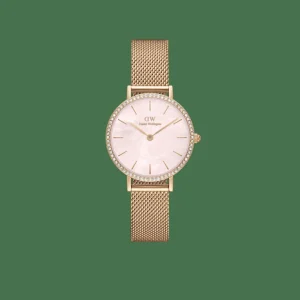 Daniel Wellington Petite Lumine Bezel Melrose Pink MOP>Donna Orologio Donna