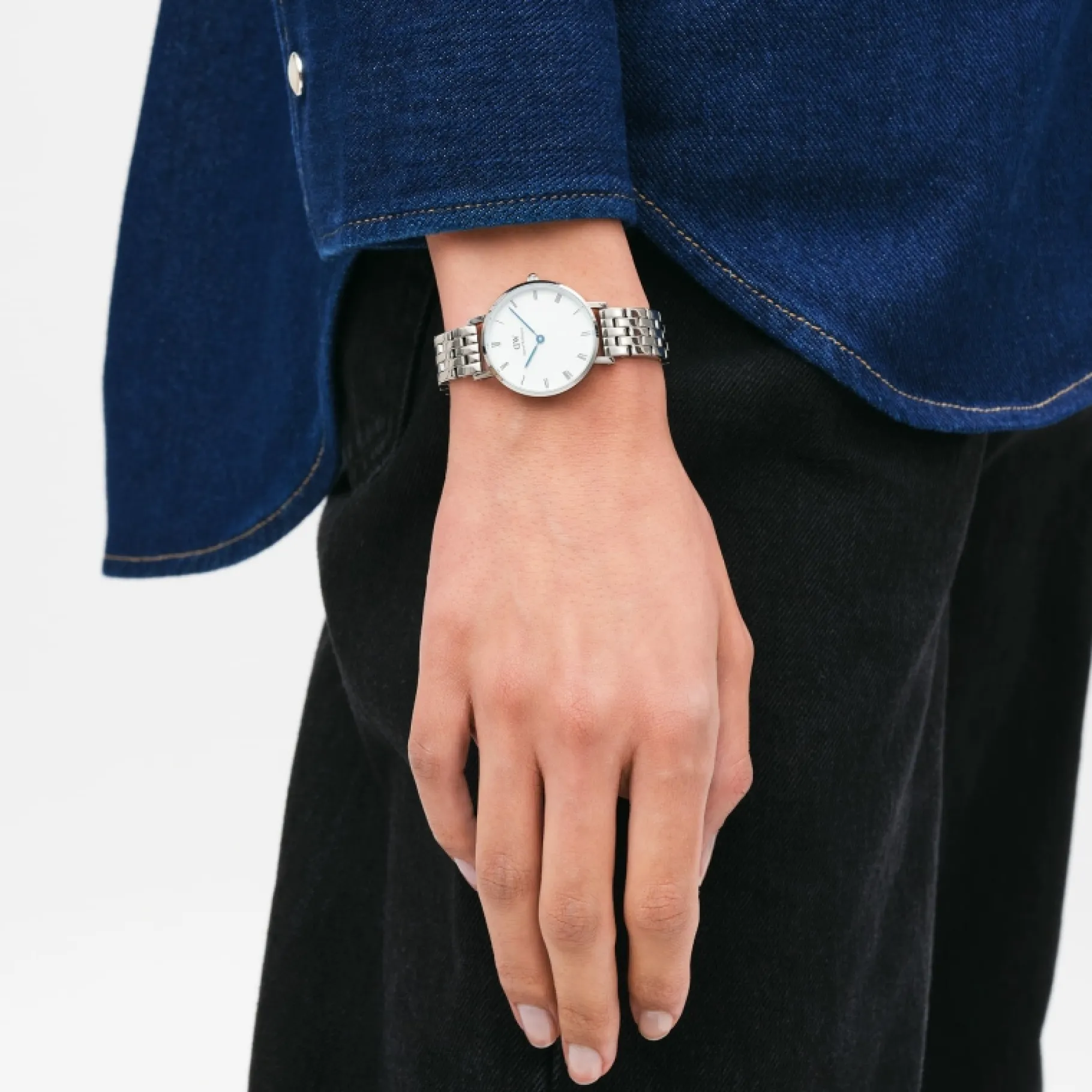 Daniel Wellington Petite Roman Numerals 5-Link>Donna Orologio Donna