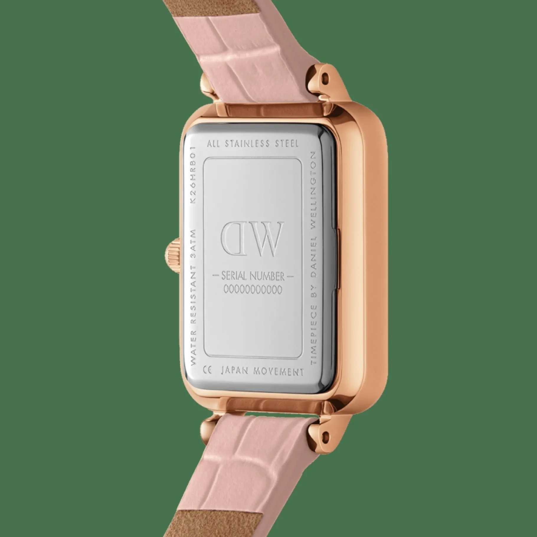 Daniel Wellington Quadro Pressed Rouge>Donna Orologio Donna