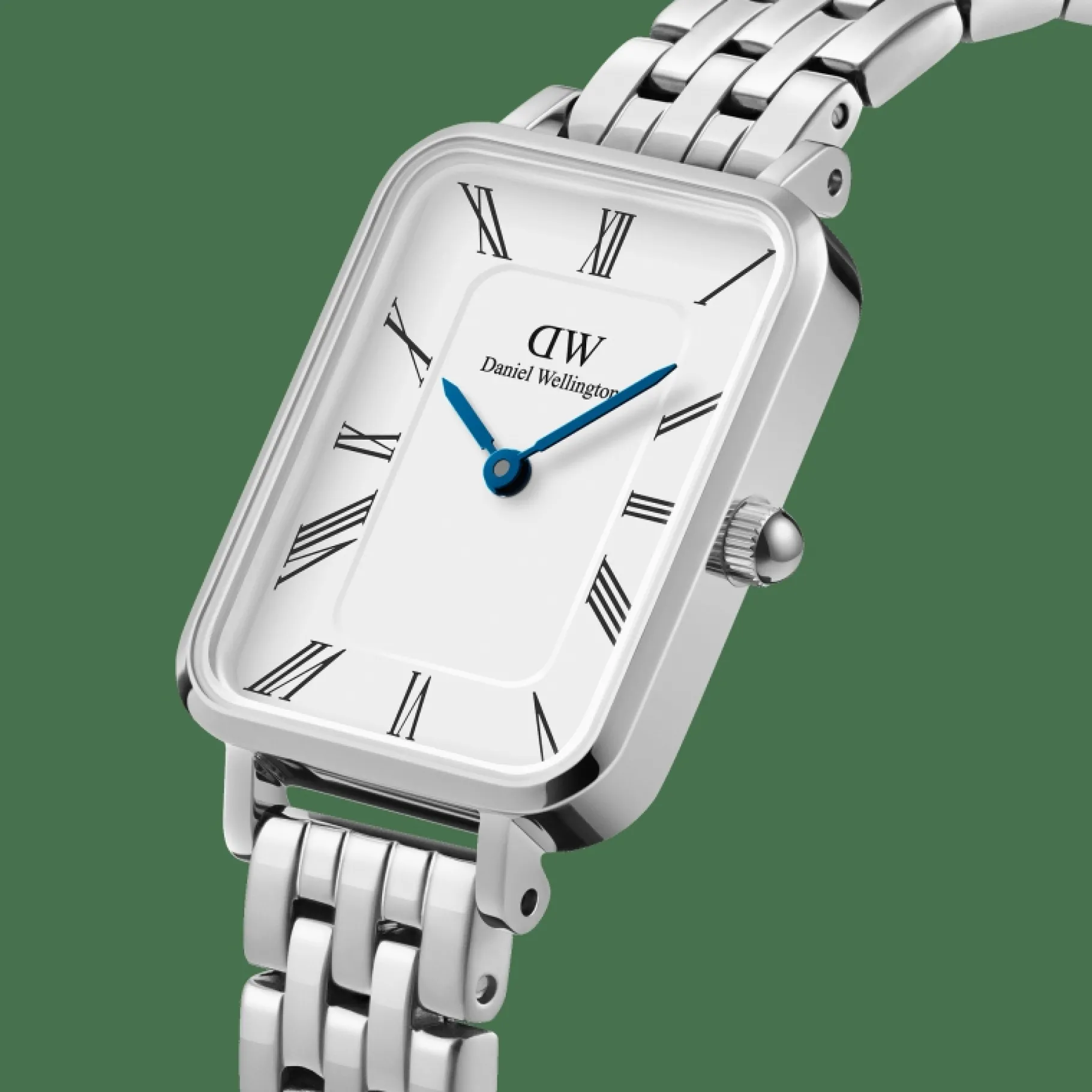 Daniel Wellington Quadro Roman Numerals 5-Link>Donna Orologio Donna