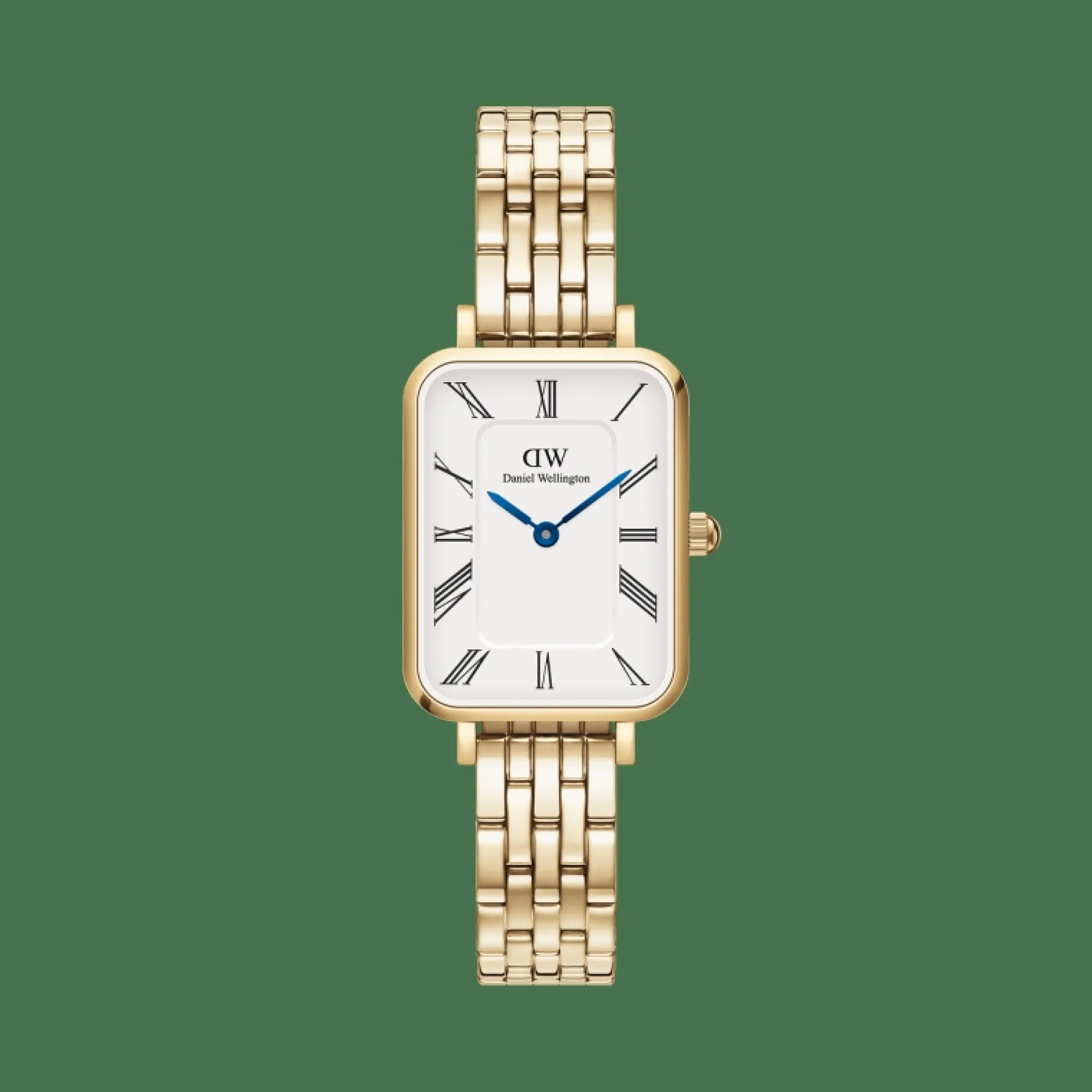 Daniel Wellington Quadro Roman Numerals 5-Link>Donna Orologio Donna