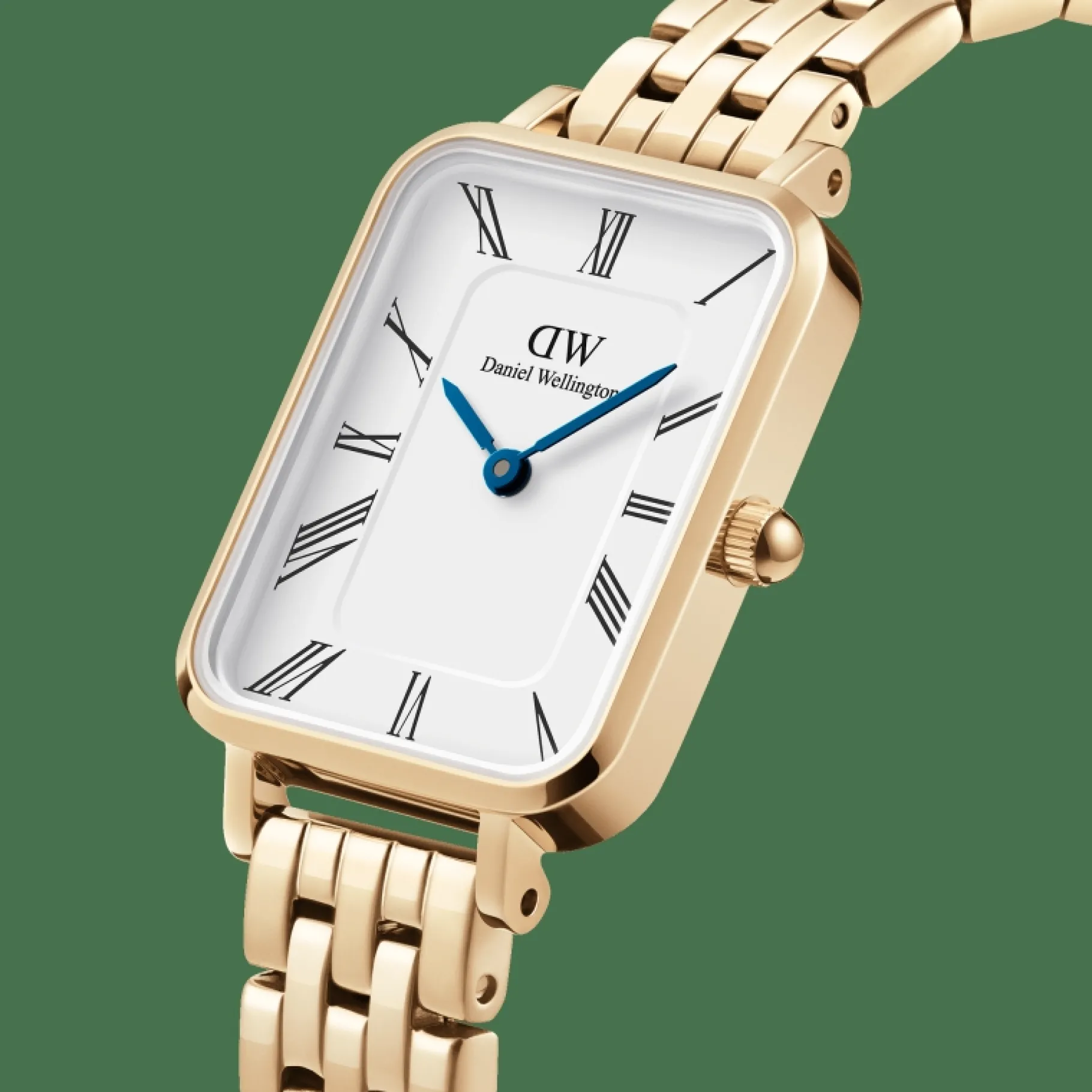Daniel Wellington Quadro Roman Numerals 5-Link>Donna Orologio Donna
