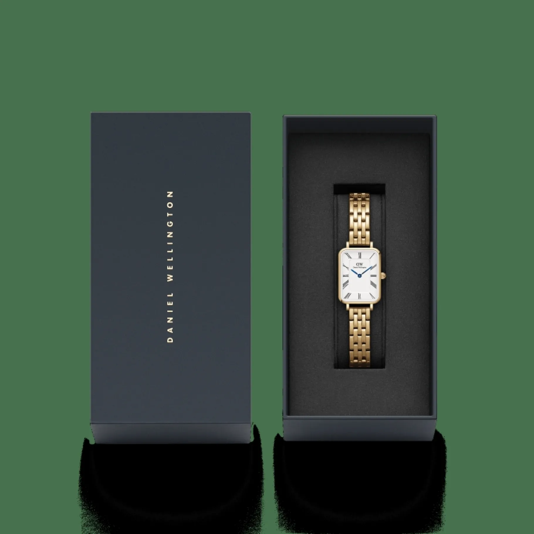 Daniel Wellington Quadro Roman Numerals 5-Link>Donna Orologio Donna