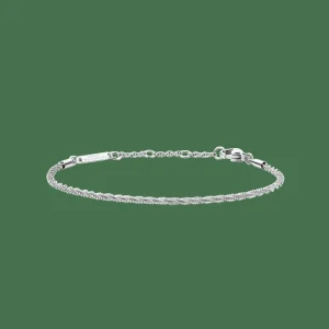 Daniel Wellington Twisted Chain Bracelet S> Bracciali